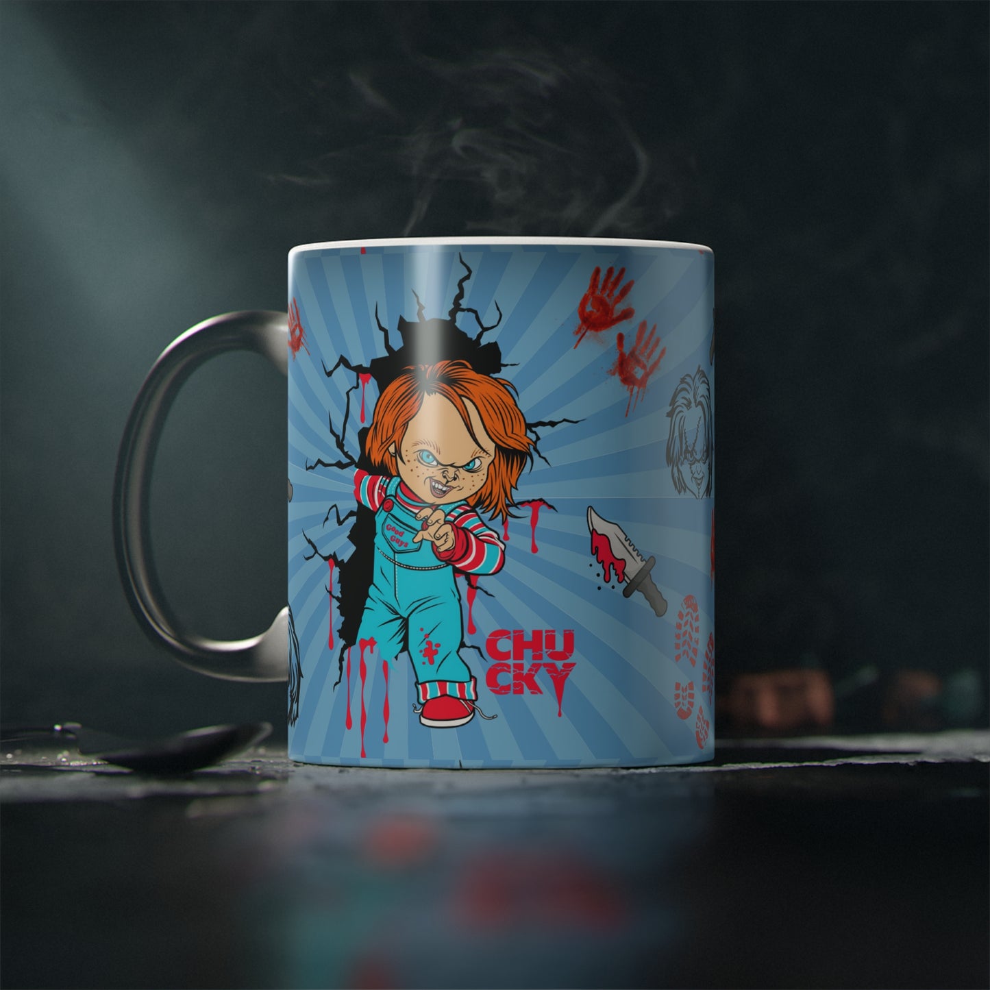 Horror Movie Childs PLay Chucky Magic Mug - Eva Jean & Co, Horror Movie Gift for Horror Buffs