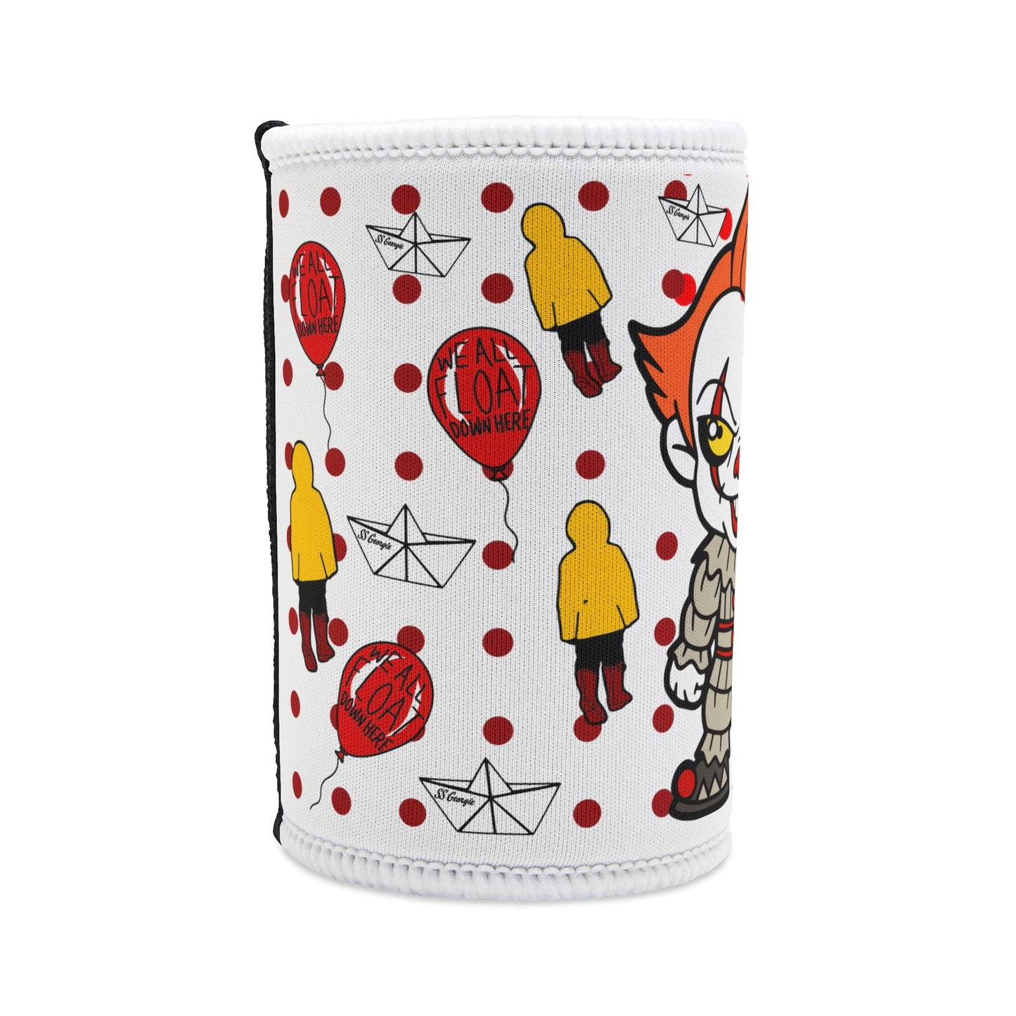 Horror Movie Inspired Clown Stubby Cooler - Eva Jean & Co