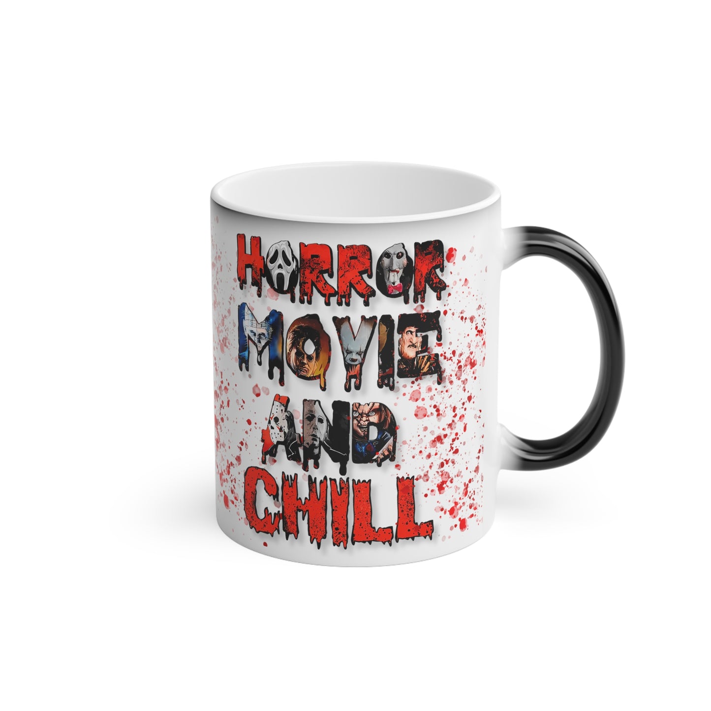 Horror Movie Magic Mug  Horror Fans Coffe Mug Gift For Horror Movie Buff - Eva Jean & Co