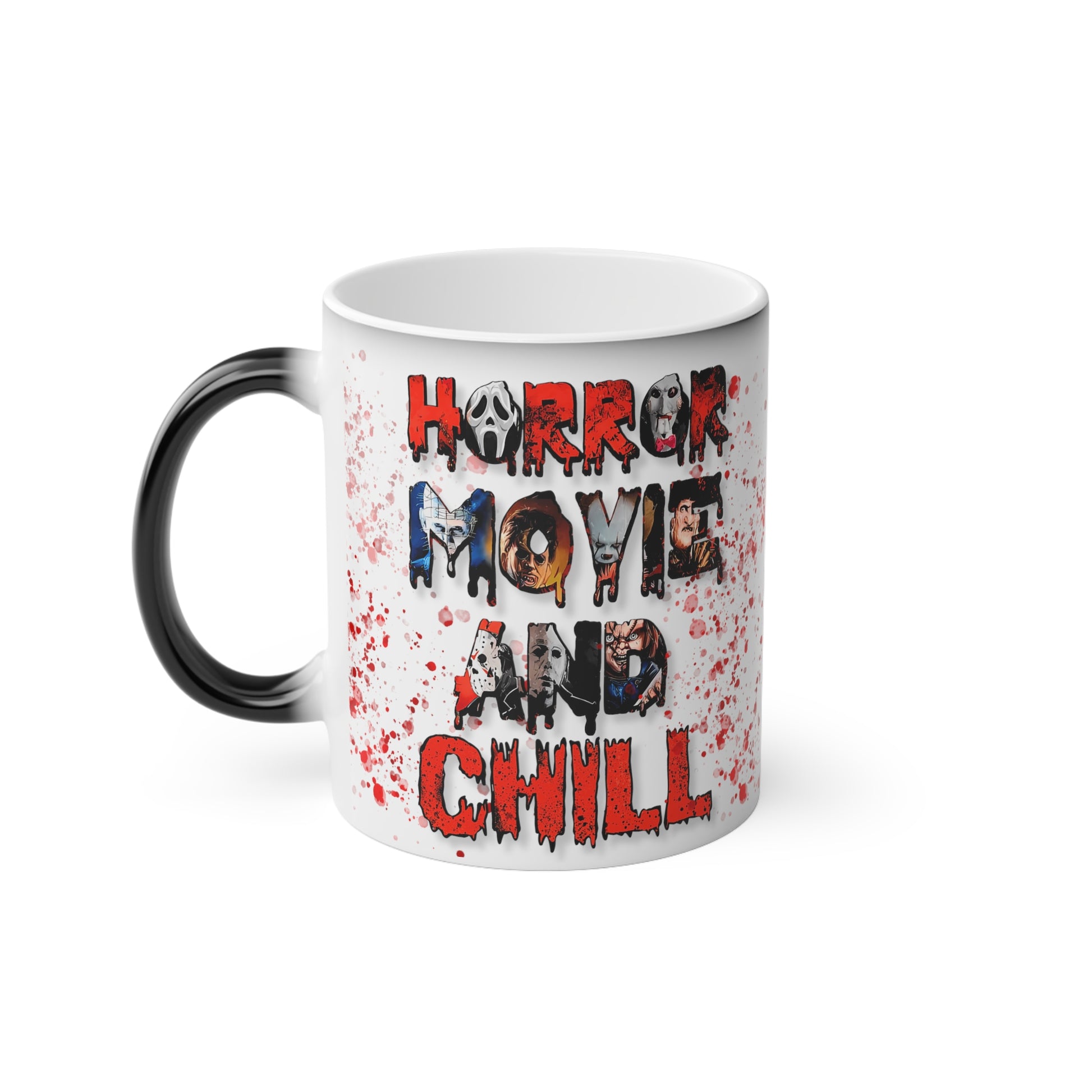 Horror Movie Magic Mug  Horror Fans Coffe Mug Gift For Horror Movie Buff - Eva Jean & Co