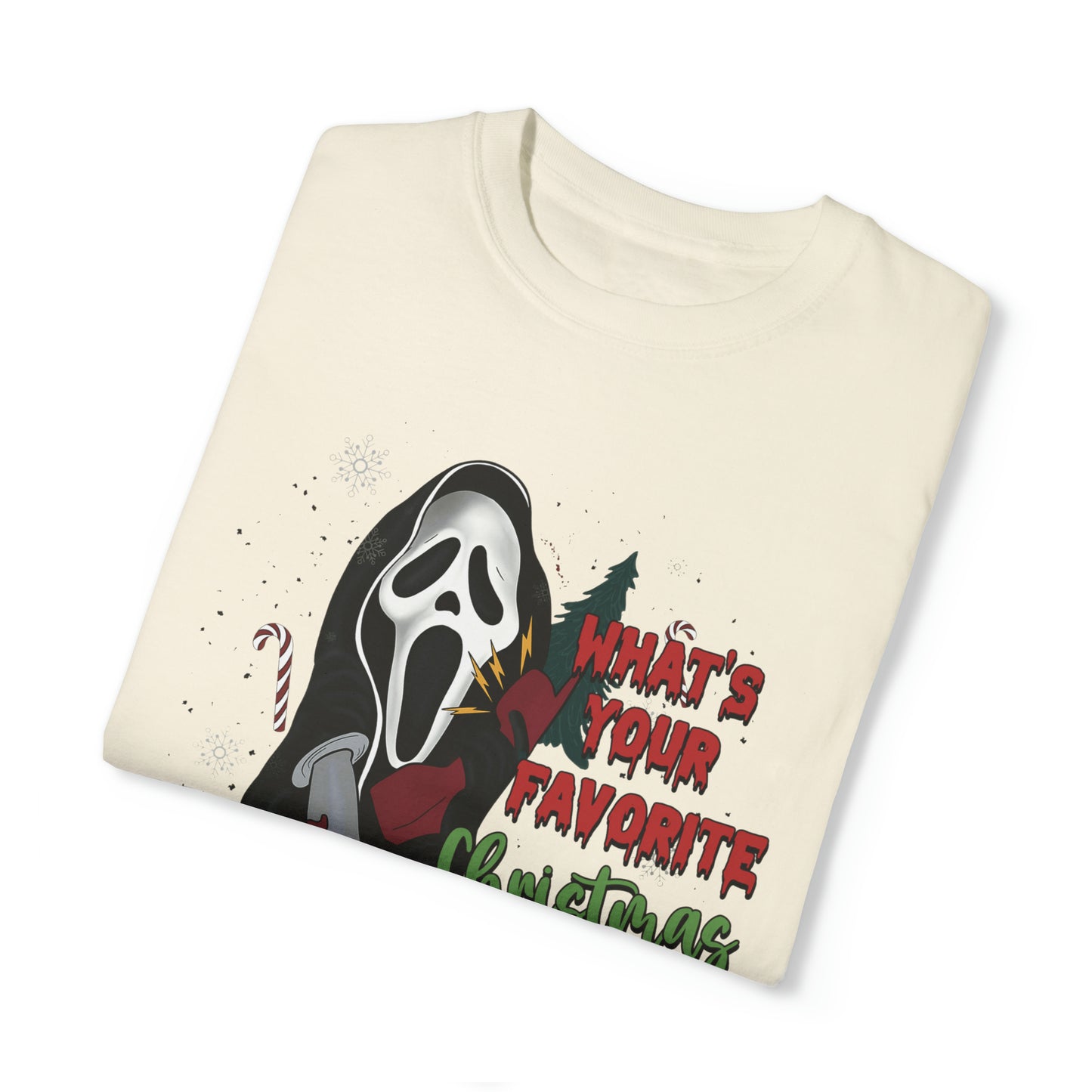 Scream For Christmas Ghostface T-Shirt - Eva Jean & Co