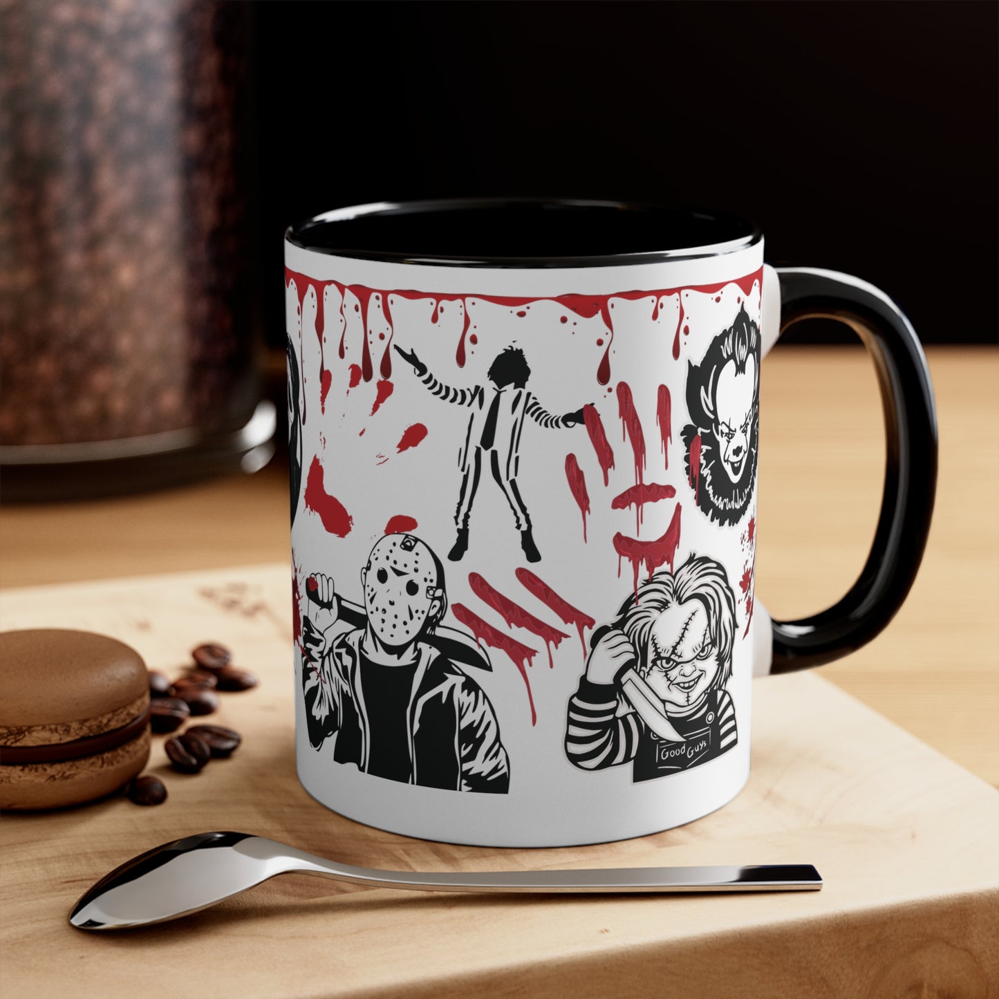 Horror movie mug for horror fans gift