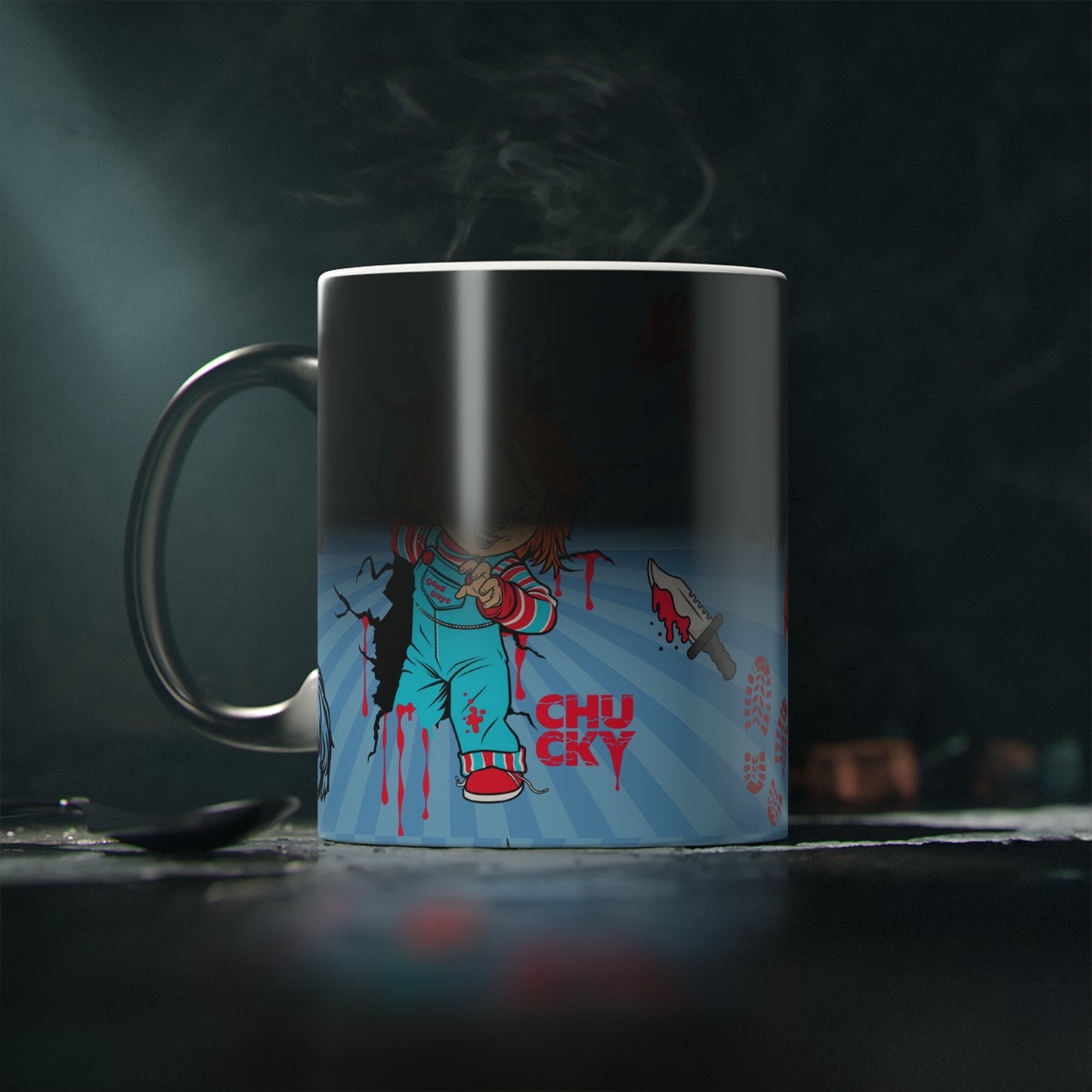 Horror Movie Childs PLay Chucky Magic Mug - Eva Jean & Co, Horror Movie Gift for Horror Buffs