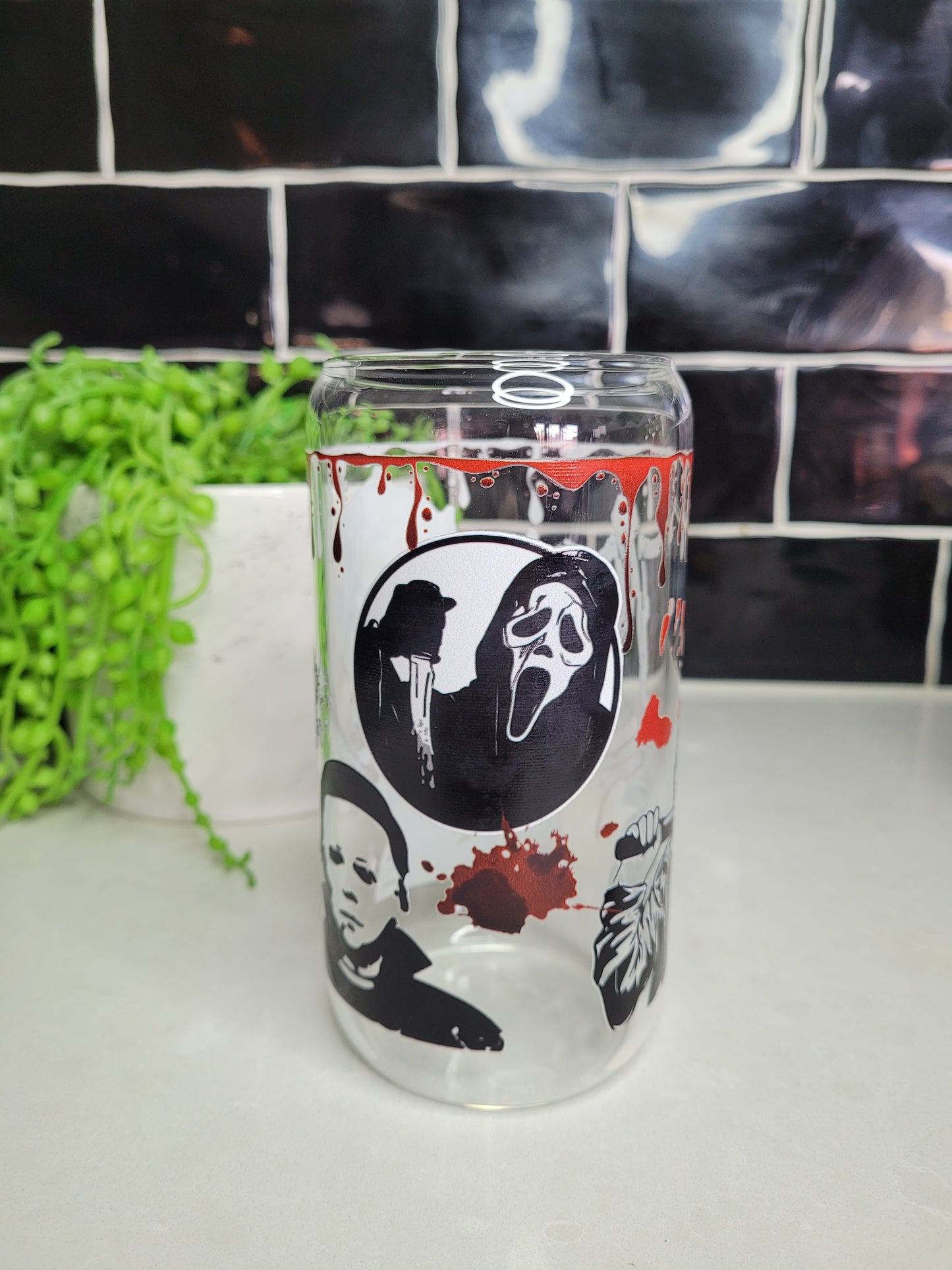 Horror Icon Can Glass - Eva Jean & Co