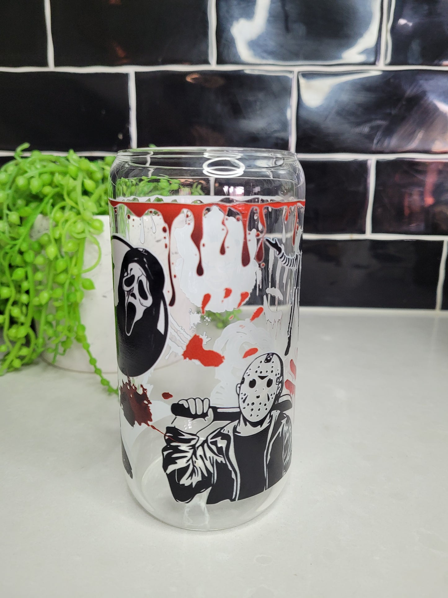 Horror Icon Can Glass - Eva Jean & Co