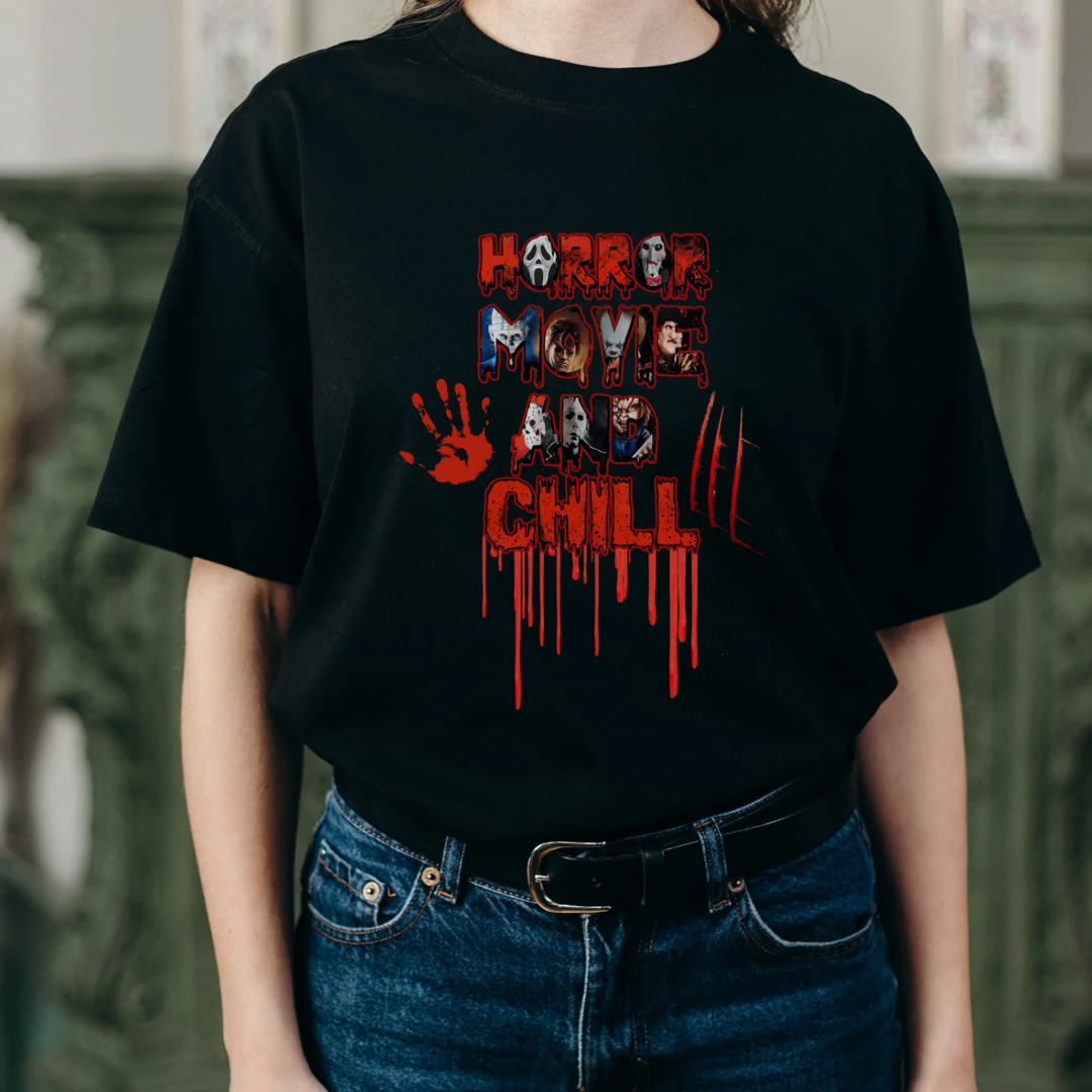 Horror and Chill T-Shirt - Eva Jean & Co