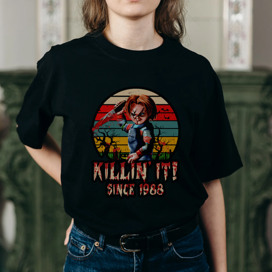 Killing it Chuck Tee - Eva Jean & Co