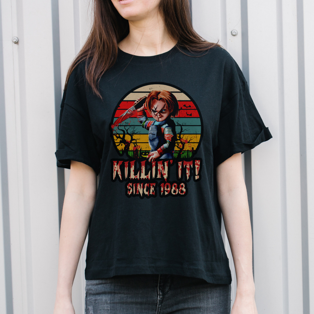 Killing it Chuck Tee - Eva Jean & Co