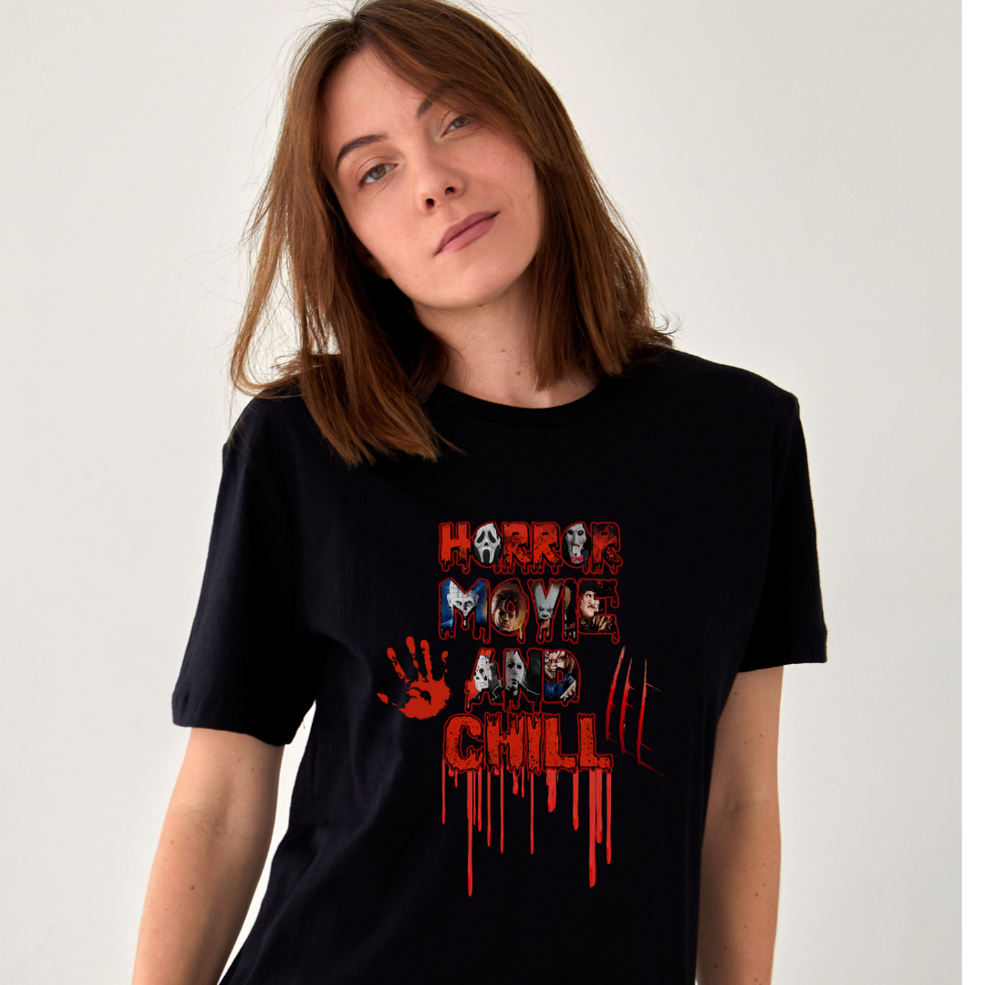 Horror and Chill T-Shirt - Eva Jean & Co