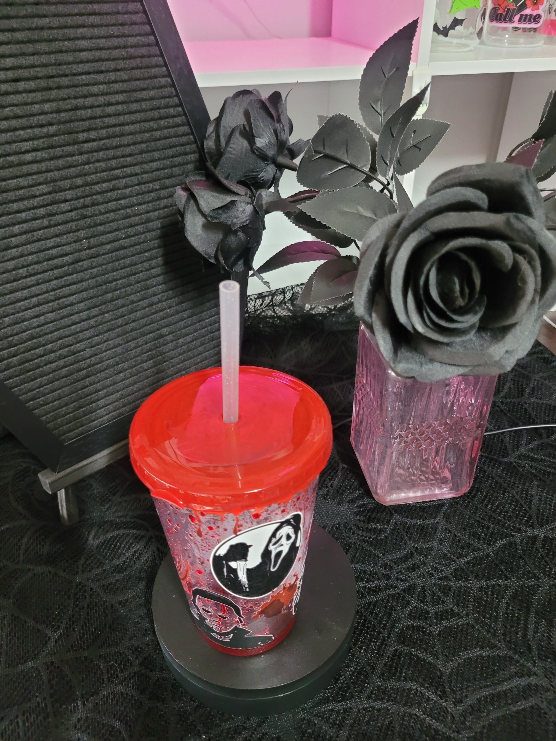 Horror Icons Blood Drip Tumbler - Eva Jean & Co