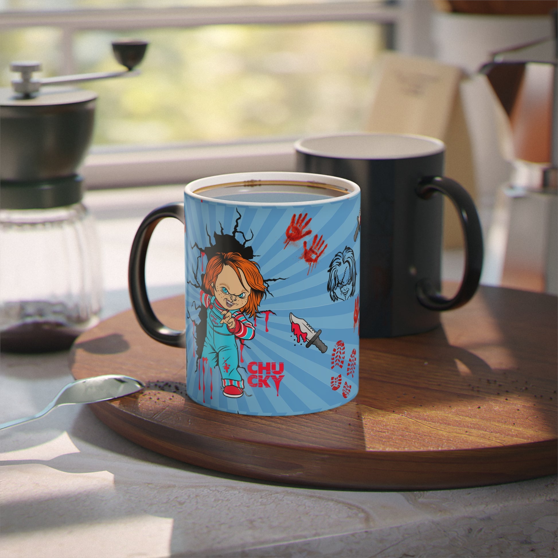 Horror Movie Childs PLay Chucky Magic Mug - Eva Jean & Co, Horror Movie Gift for Horror Buffs