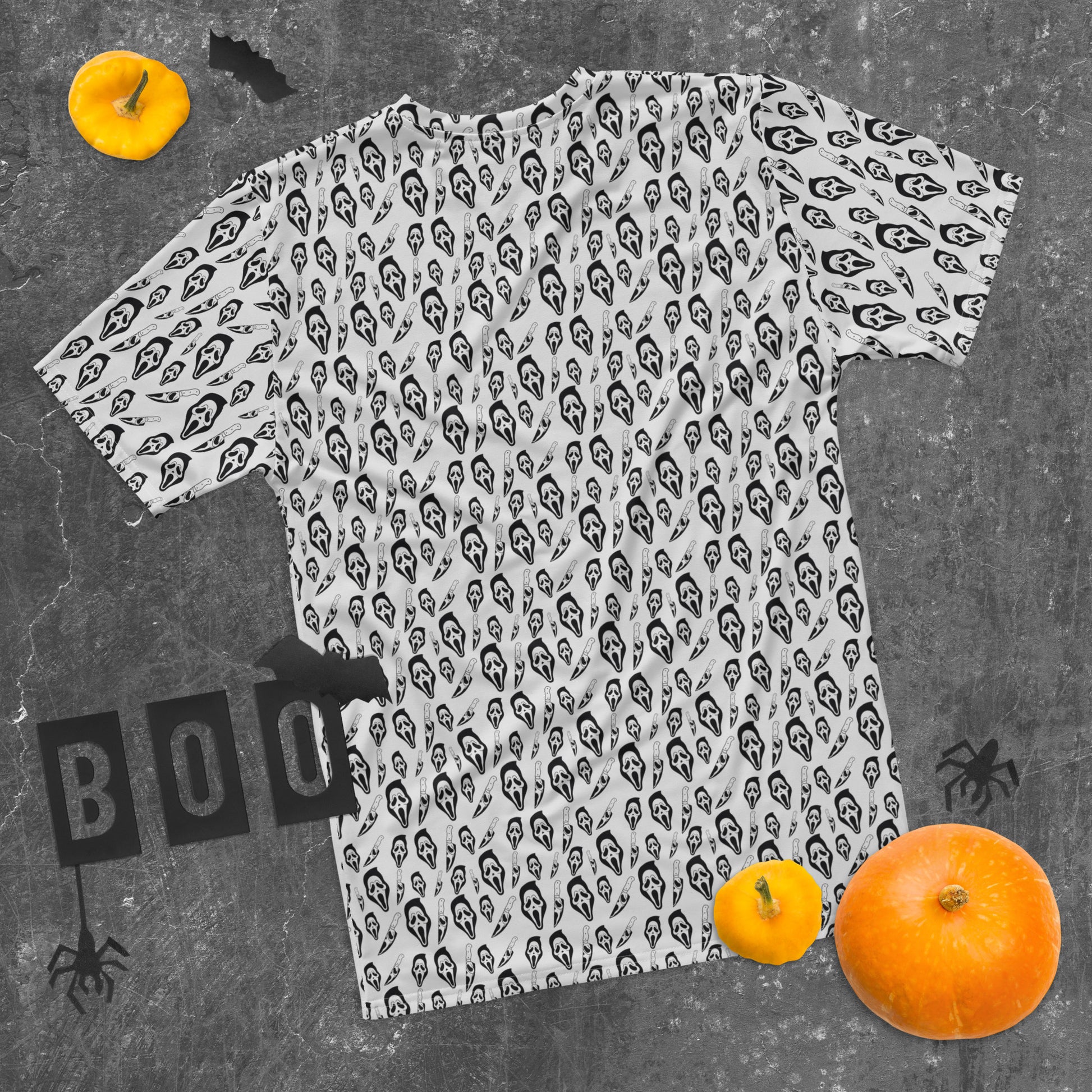 Ghostface  Print Men's T-shirt - Eva Jean & Co