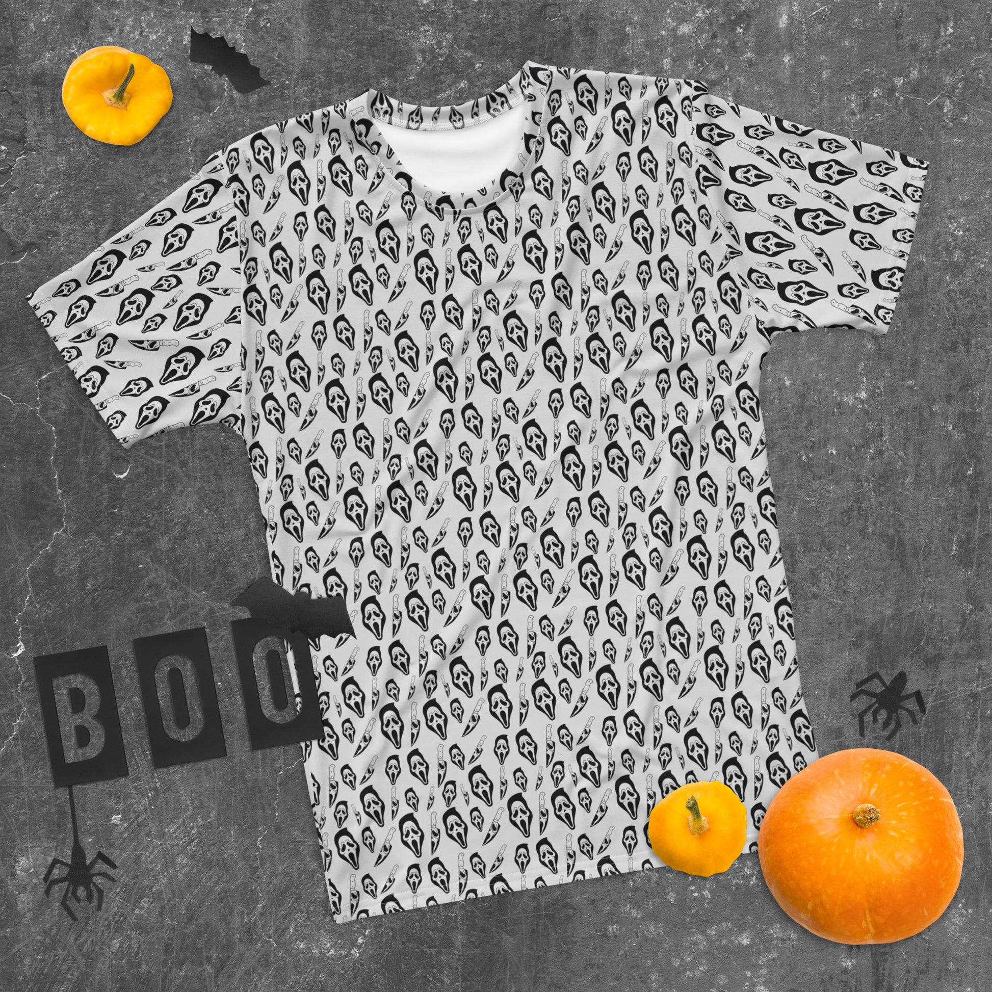 Ghostface  Print Men's T-shirt - Eva Jean & Co