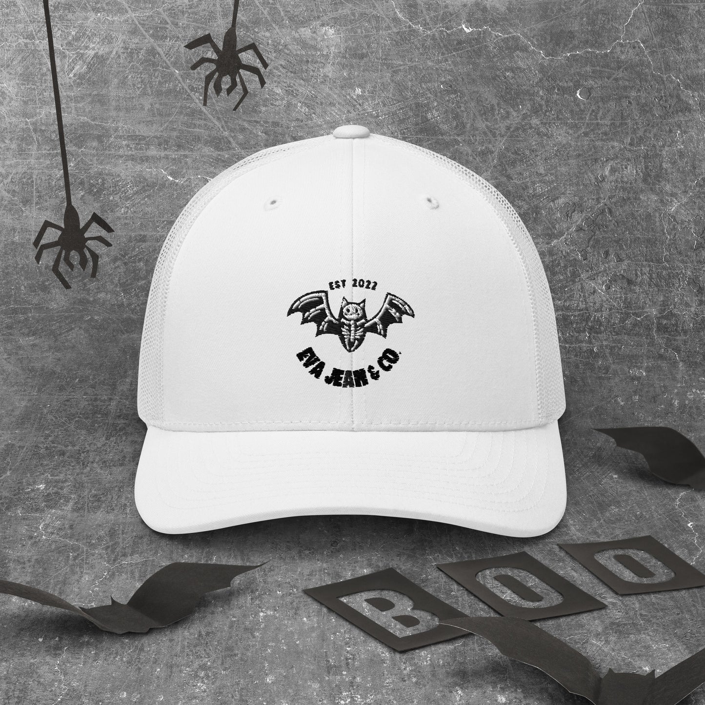 Eva Jean & Co Bat Trucker Cap - Eva Jean & Co