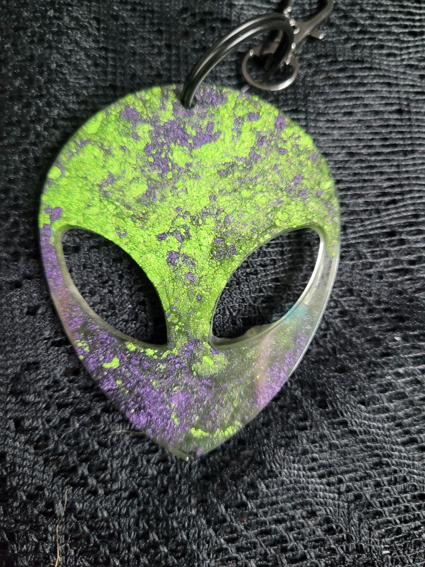 Alien Resin  Keychain - Eva Jean & Co