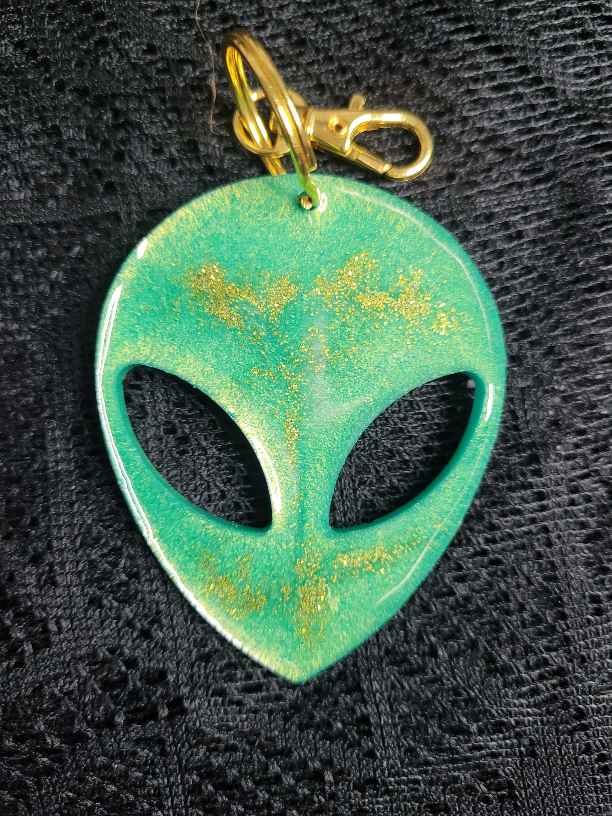 Alien Resin  Keychain - Eva Jean & Co