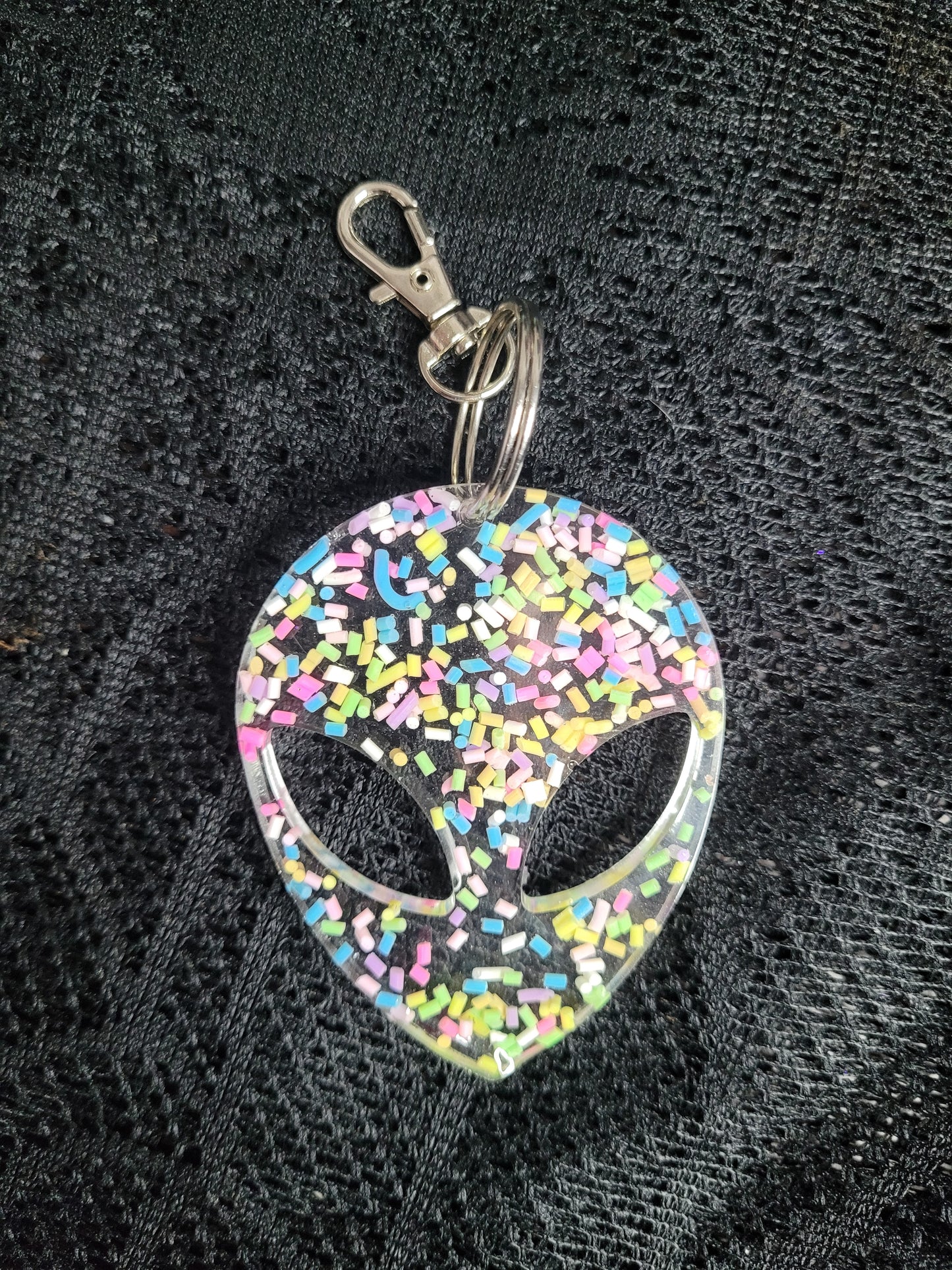 Alien Resin  Keychain