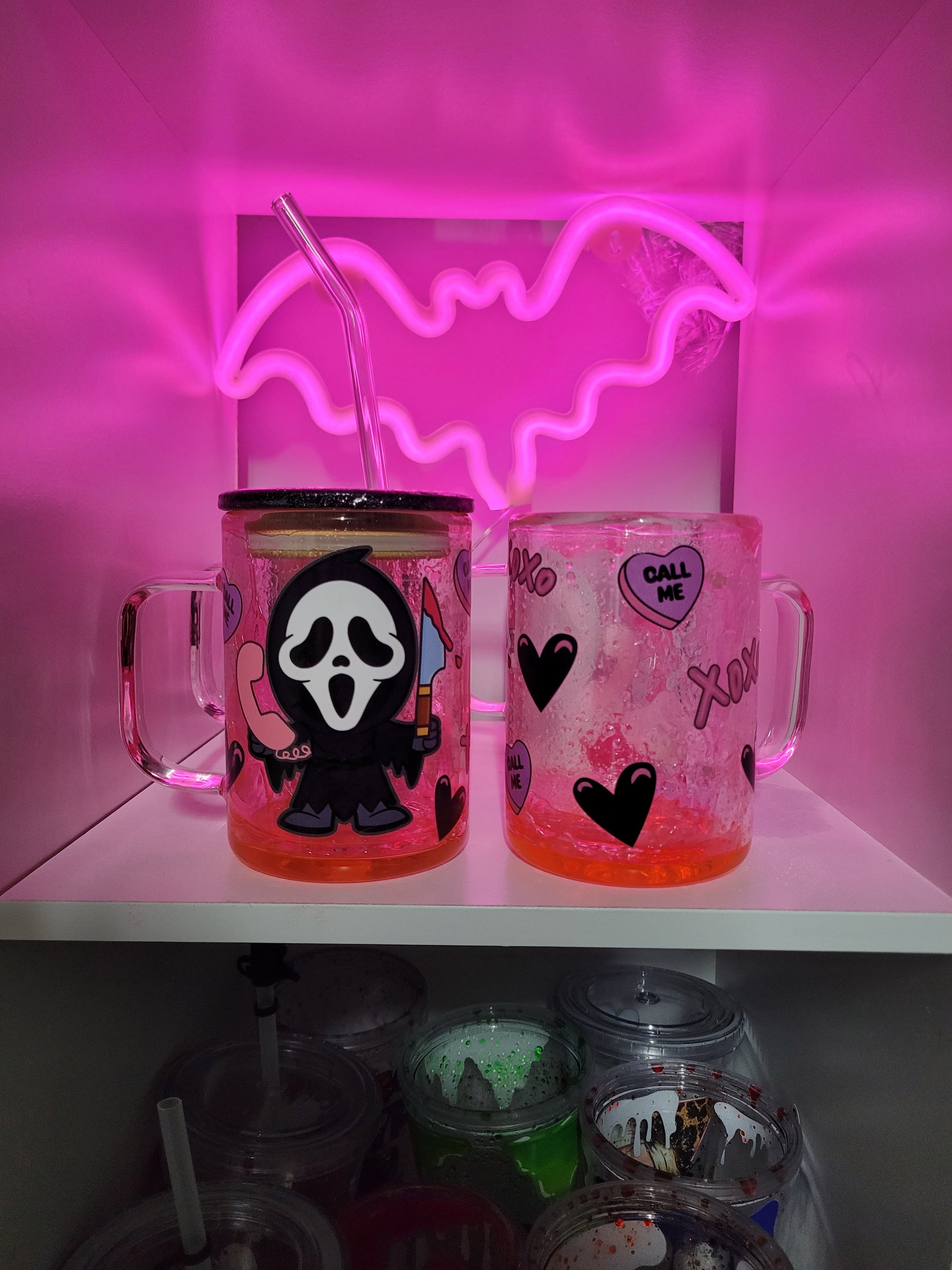 Ghost Killer Pink Slime Cup - Eva Jean & Co