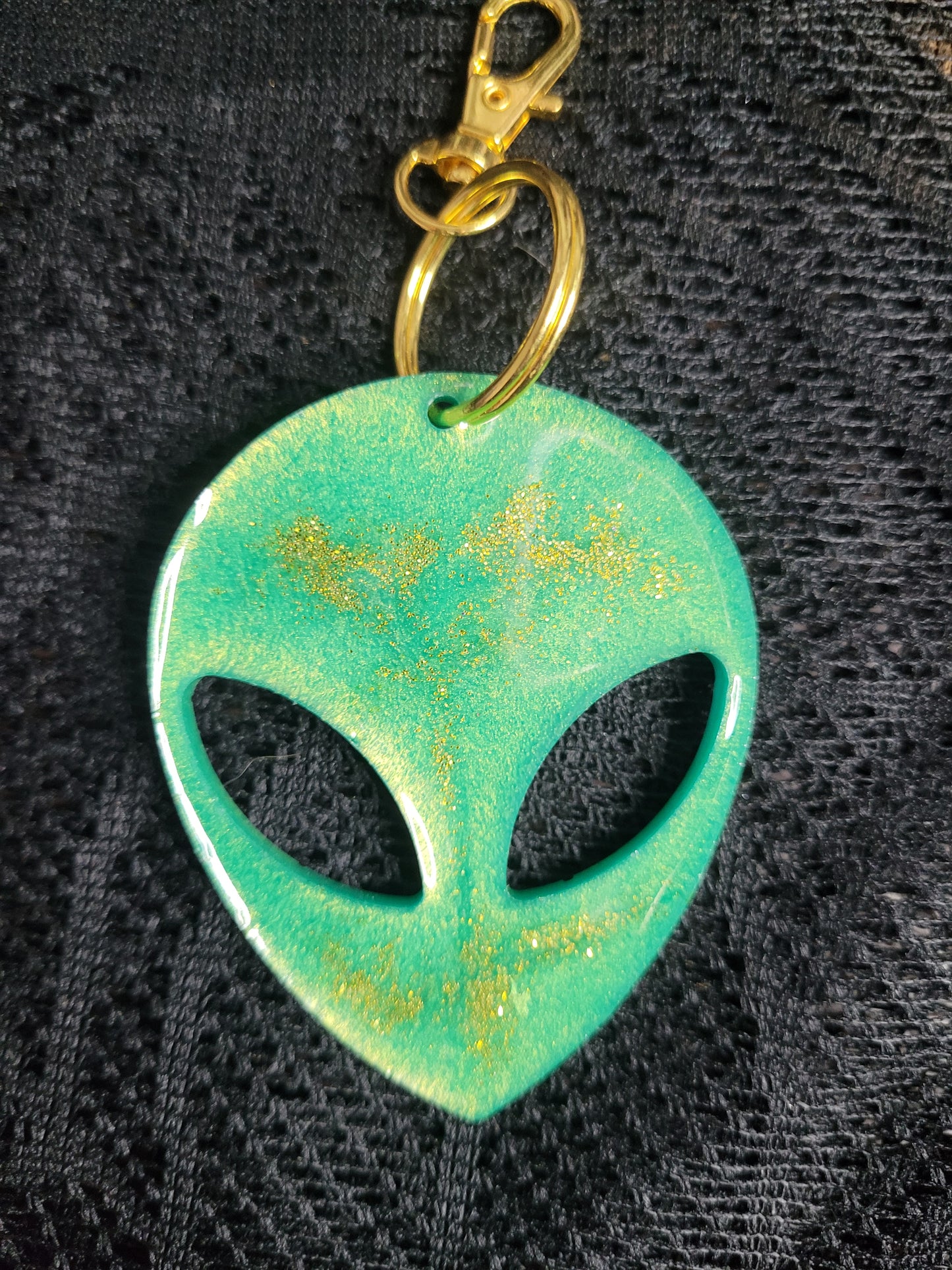 Alien Resin  Keychain