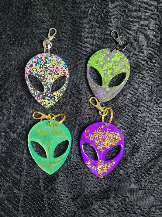 Alien Resin  Keychain - Eva Jean & Co