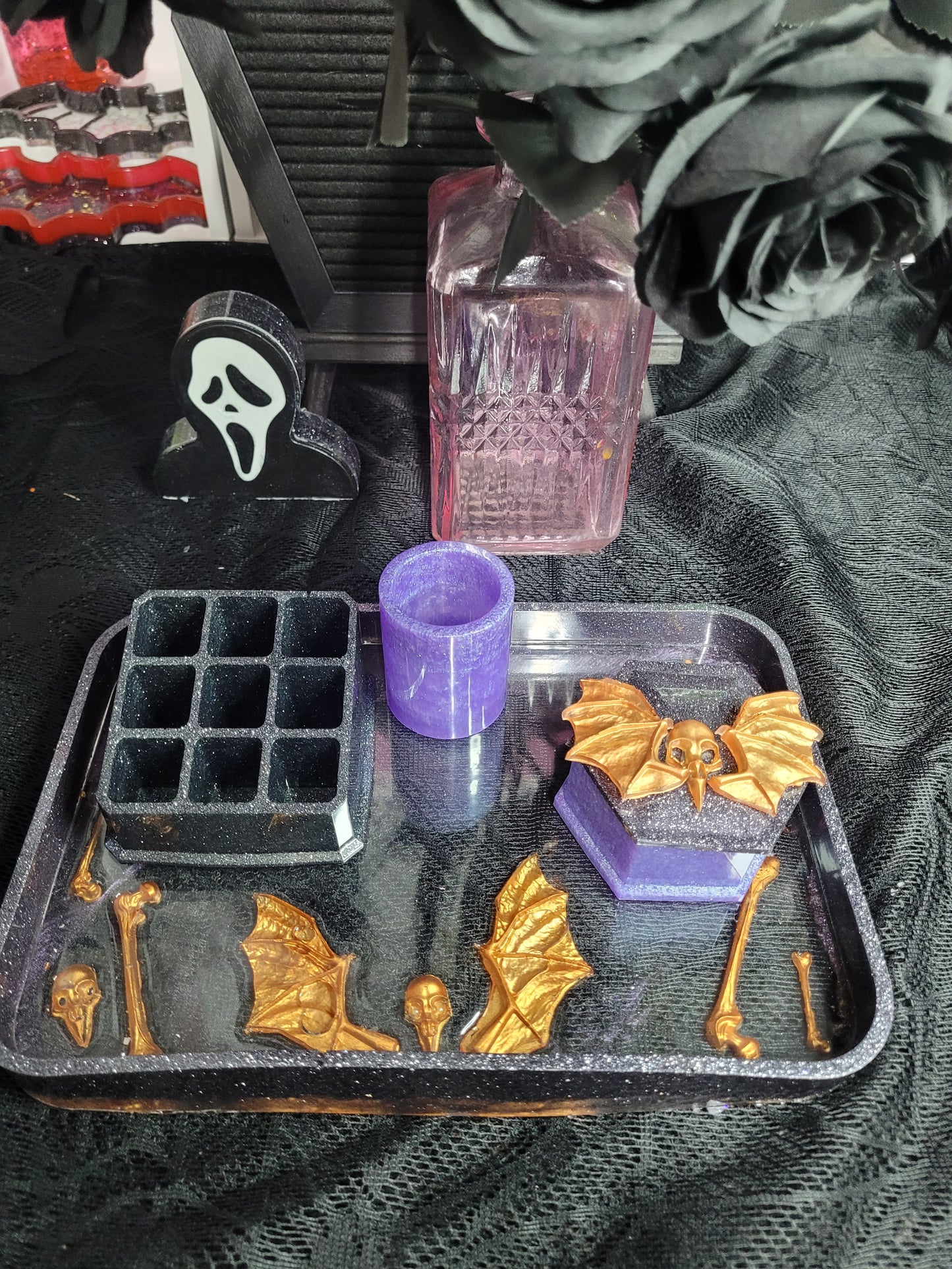 Skell-O-Ween Vanity Organiser - Eva Jean & Co