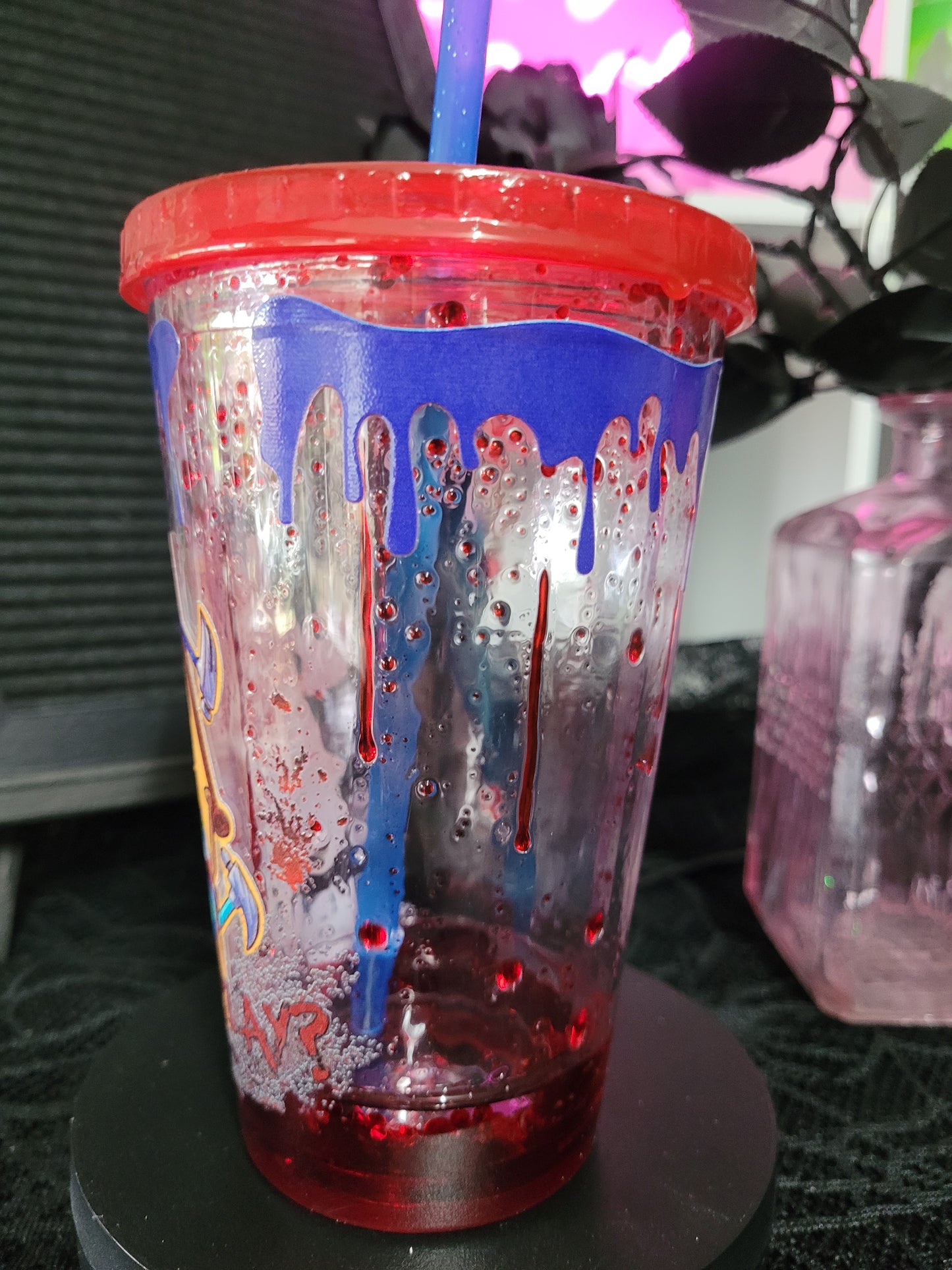 Chucky Blood Drip Horror Tumbler