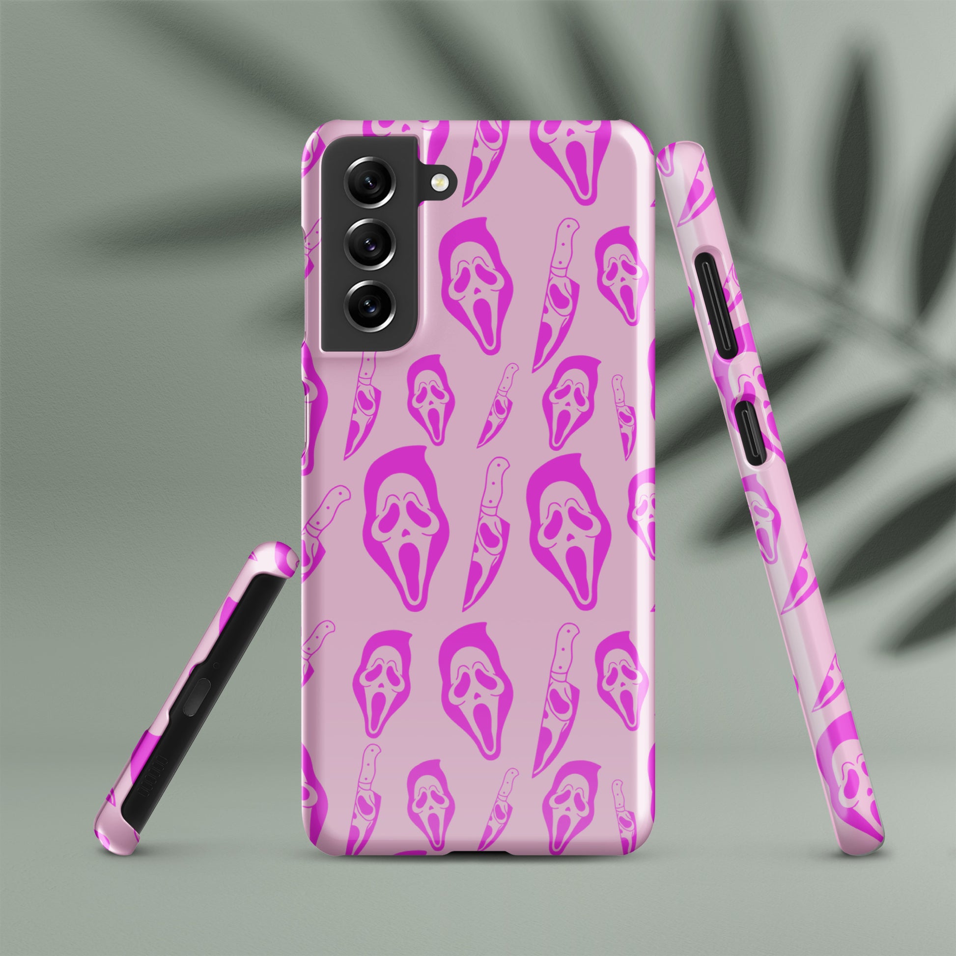 Pink Ghostface Snap case for Samsung® - Eva Jean & Co