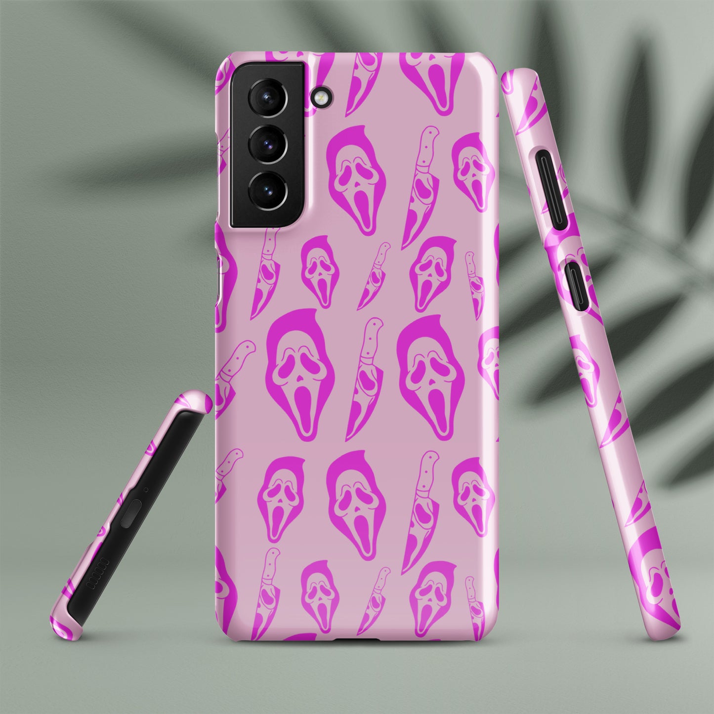 Pink Ghostface Snap case for Samsung® - Eva Jean & Co