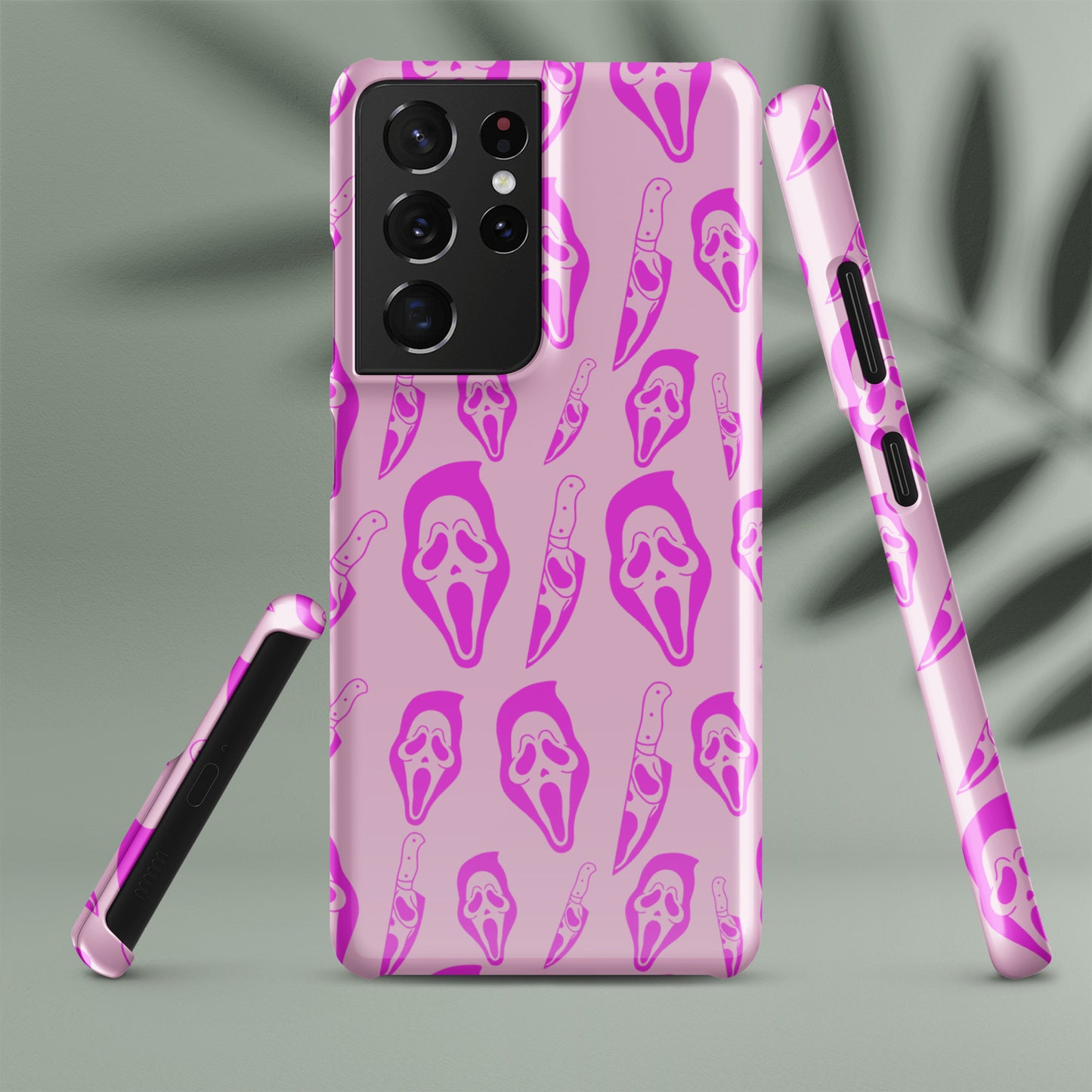 Pink Ghostface Snap case for Samsung® - Eva Jean & Co