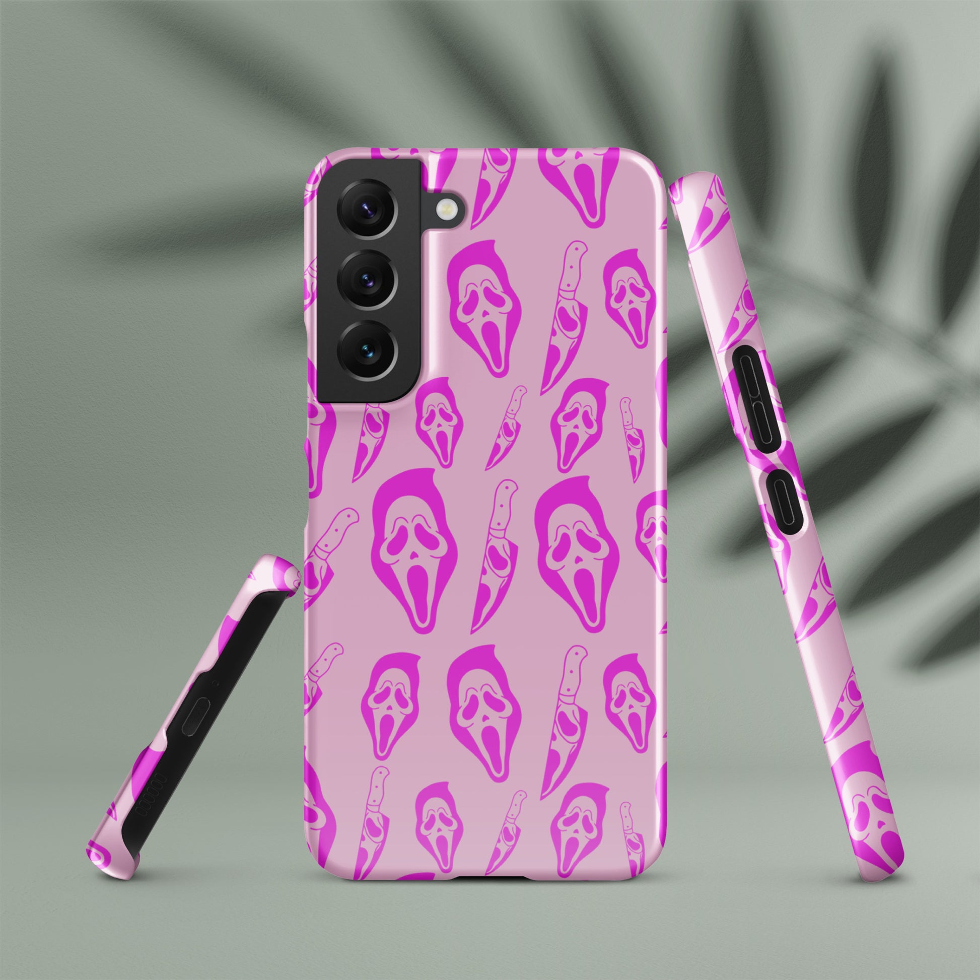 Pink Ghostface Snap case for Samsung® - Eva Jean & Co