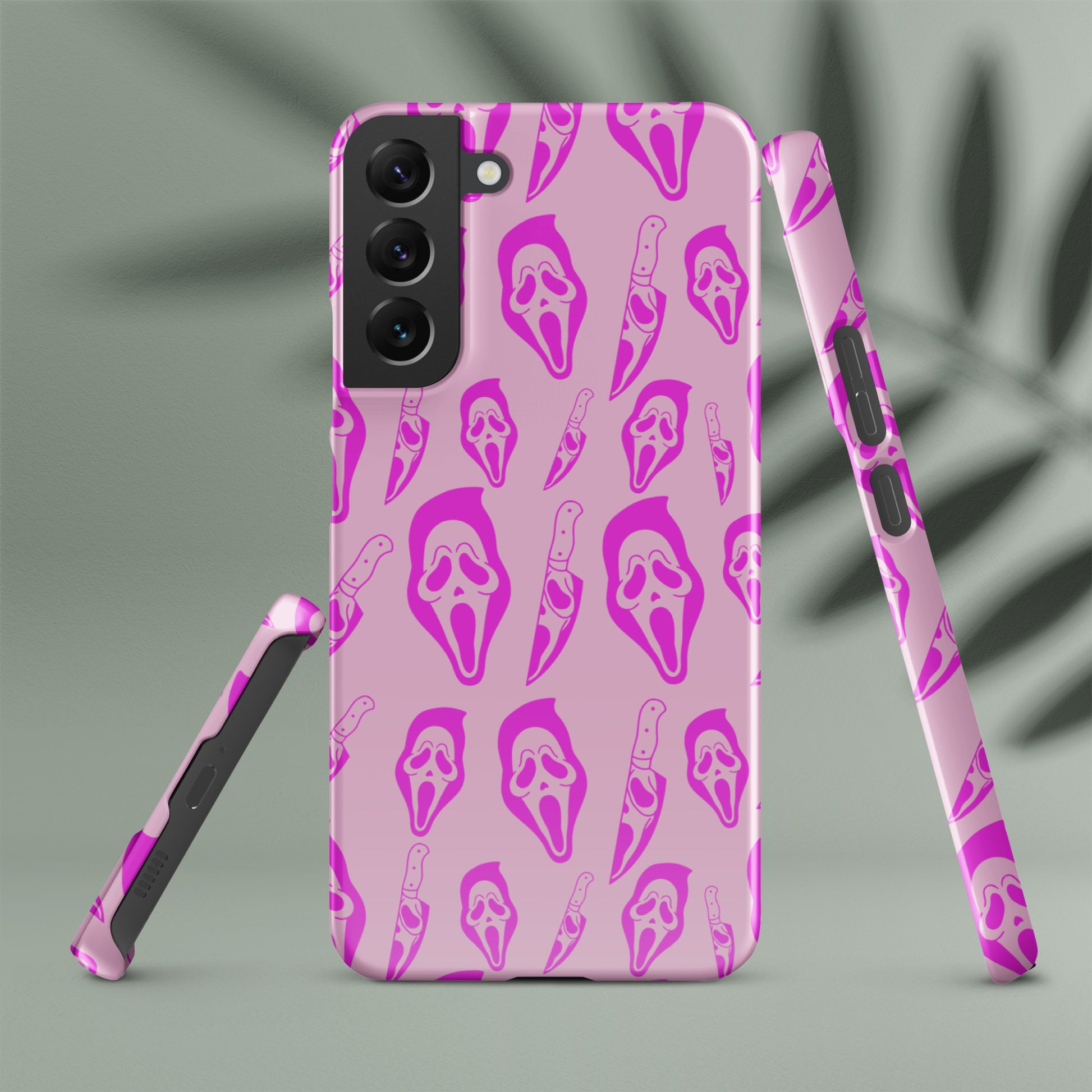 Pink Ghostface Snap case for Samsung® - Eva Jean & Co