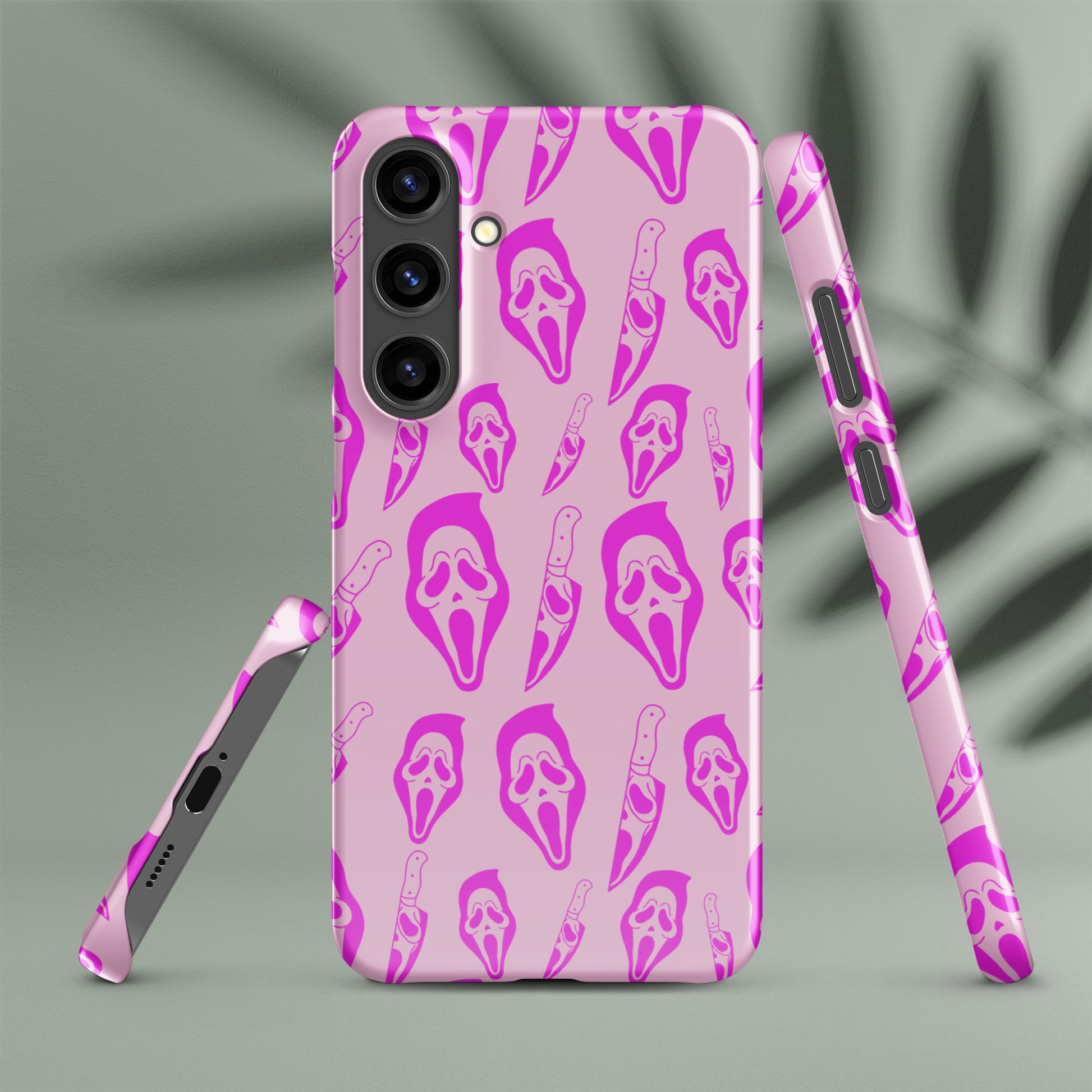 Pink Ghostface Snap case for Samsung® - Eva Jean & Co