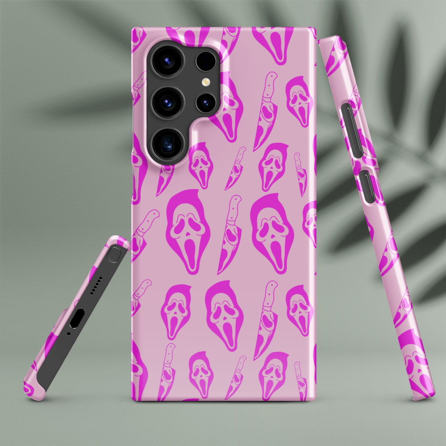 Pink Ghostface Snap case for Samsung® - Eva Jean & Co