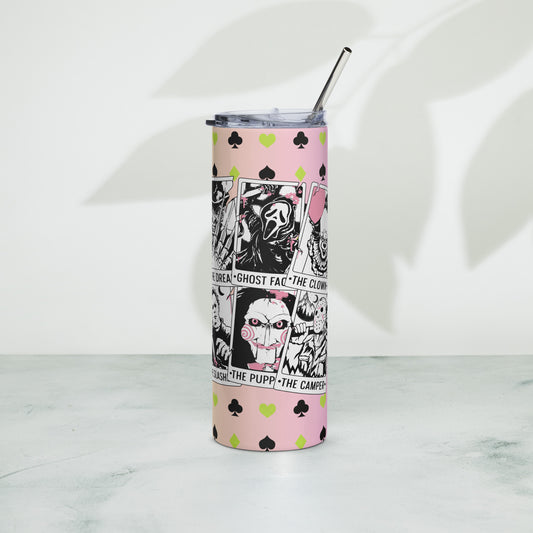 In The Cards Stainless Steel Tumbler - Eva Jean & Co