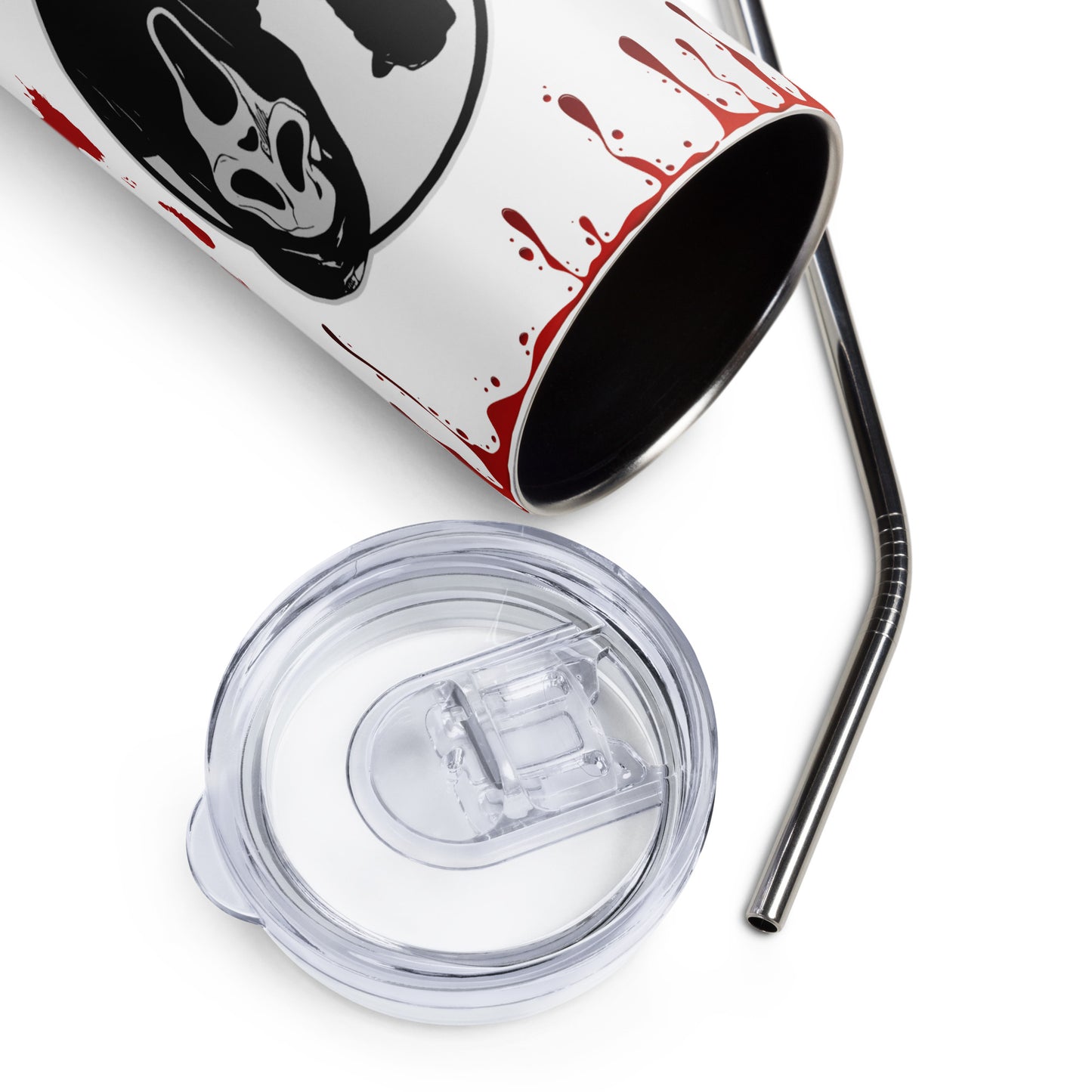 Horror icon Blood Drip Steel Tumbler - Eva Jean & Co