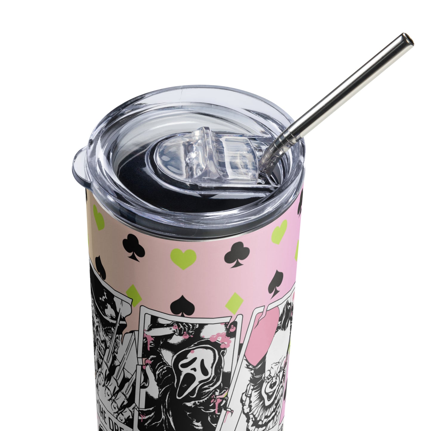 In The Cards Stainless Steel Tumbler - Eva Jean & Co