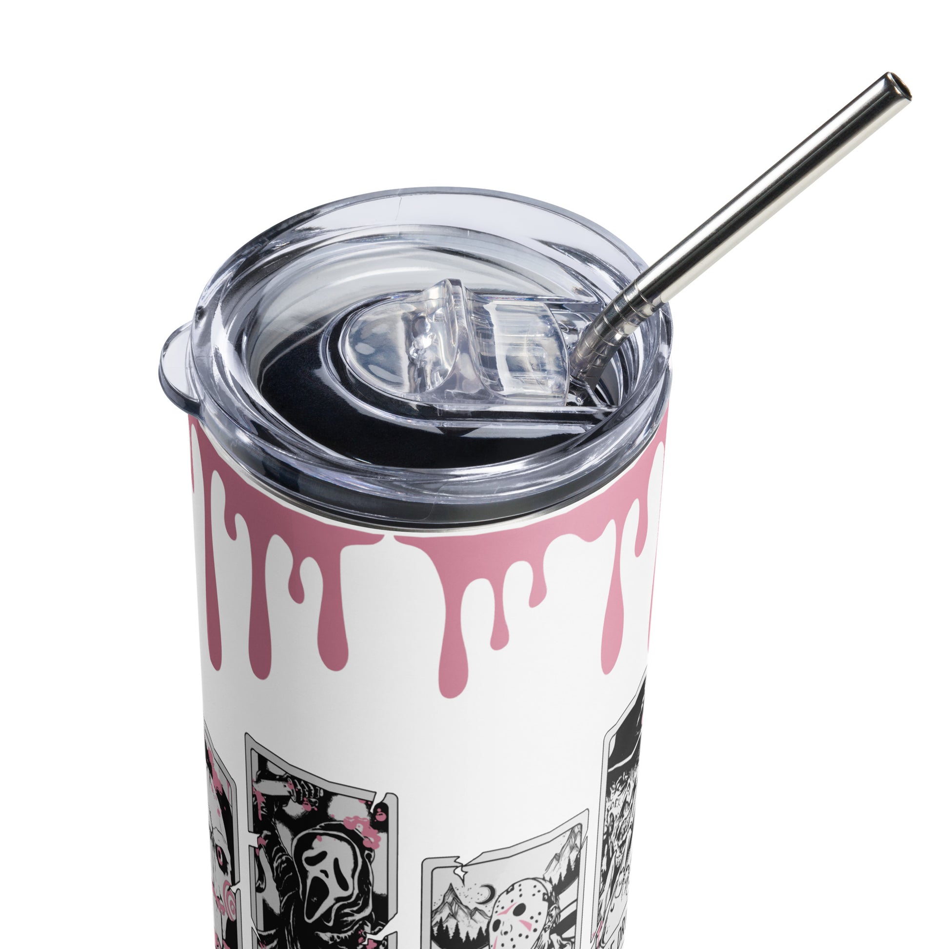 In The Cards Horror Icon Tumbler - Eva Jean & Co