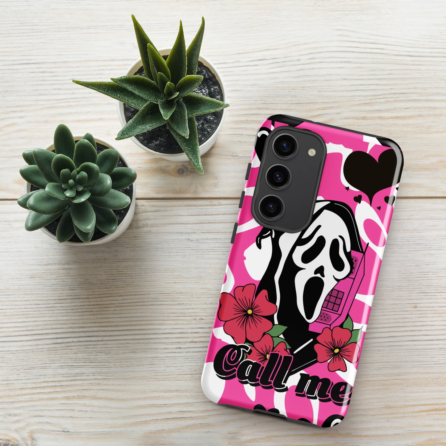 Ghostface scream phone cover