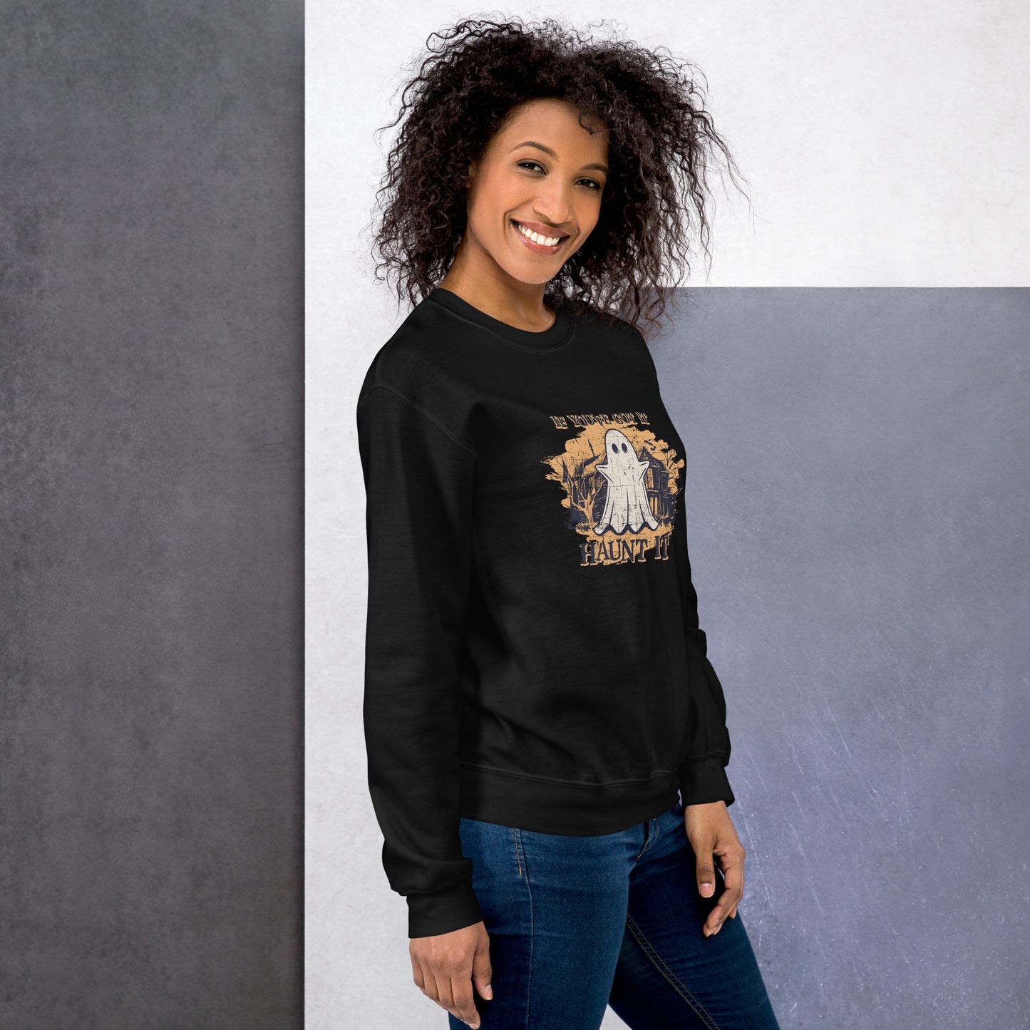 Haunt It Ghoul Sweatshirt - Eva Jean & Co