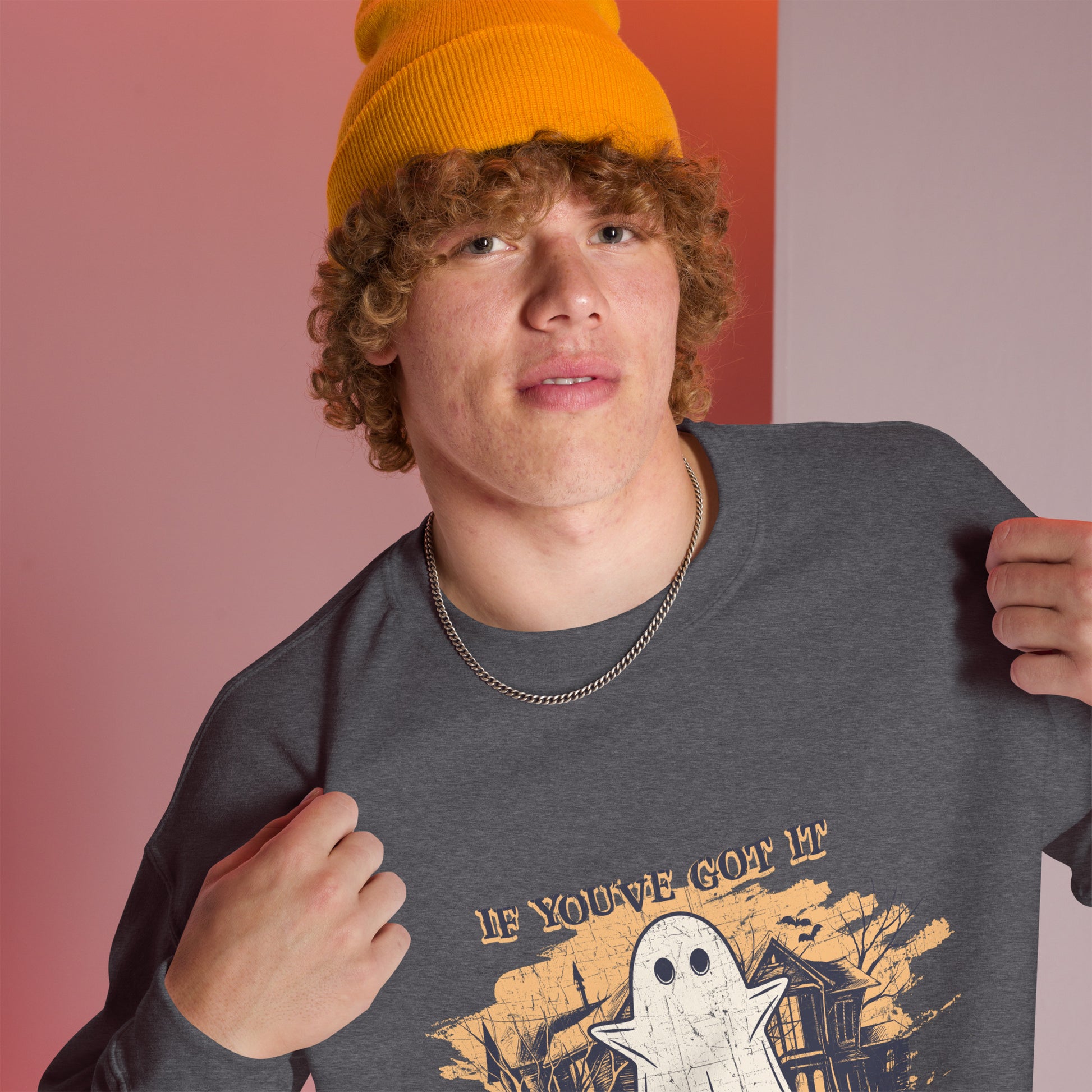 Haunt It Ghoul Sweatshirt - Eva Jean & Co