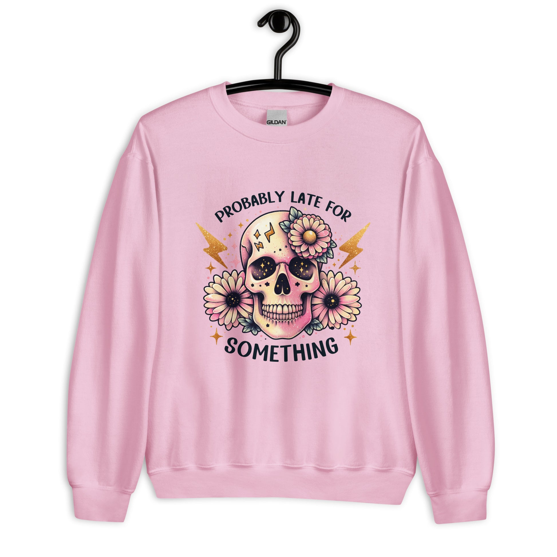 Late Skelly Sweatshirt - Eva Jean & Co