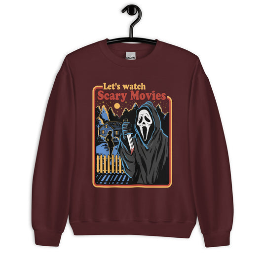 Scary Movies Ghostface Sweatshirt - Eva Jean & Co