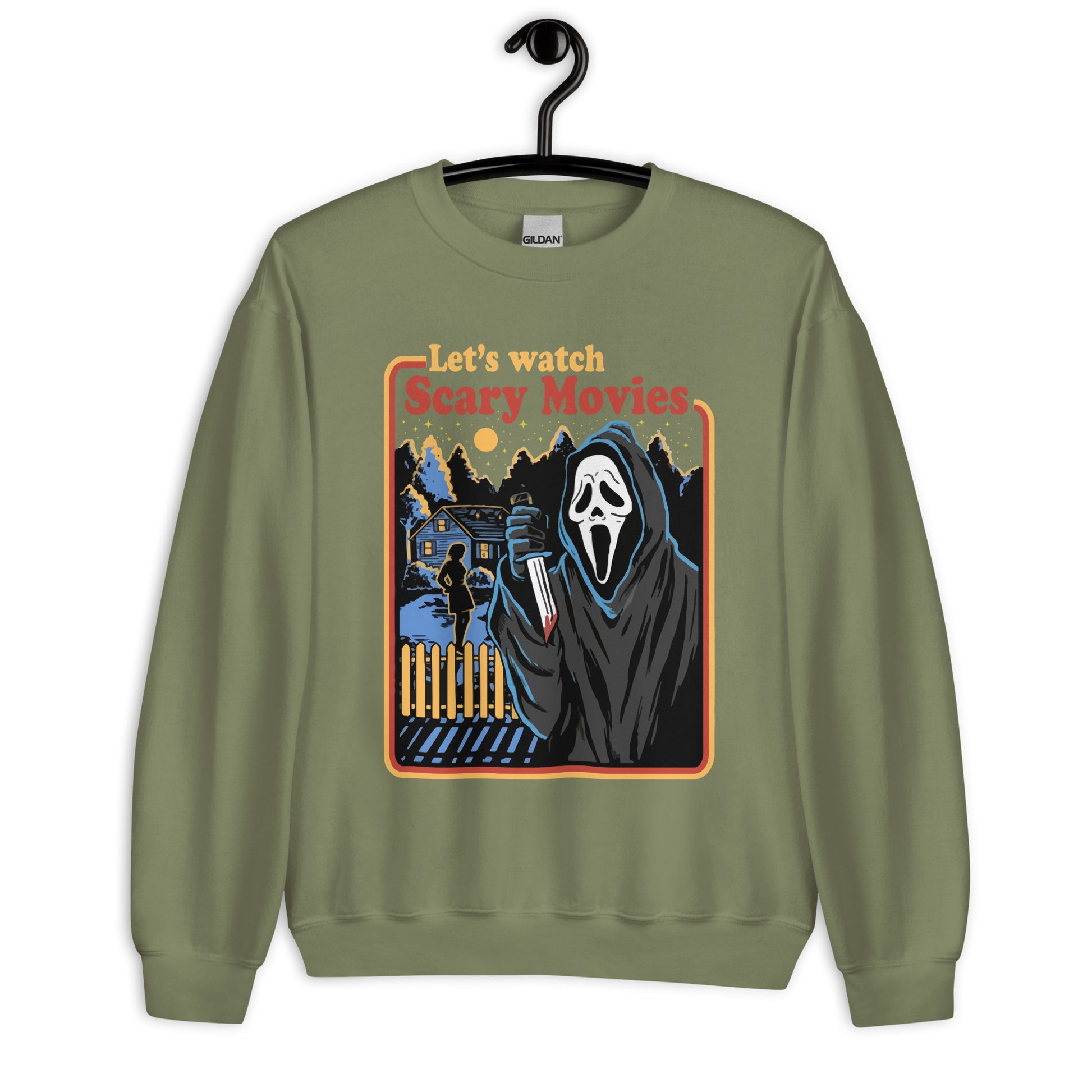 Scary Movies Ghostface Sweatshirt - Eva Jean & Co