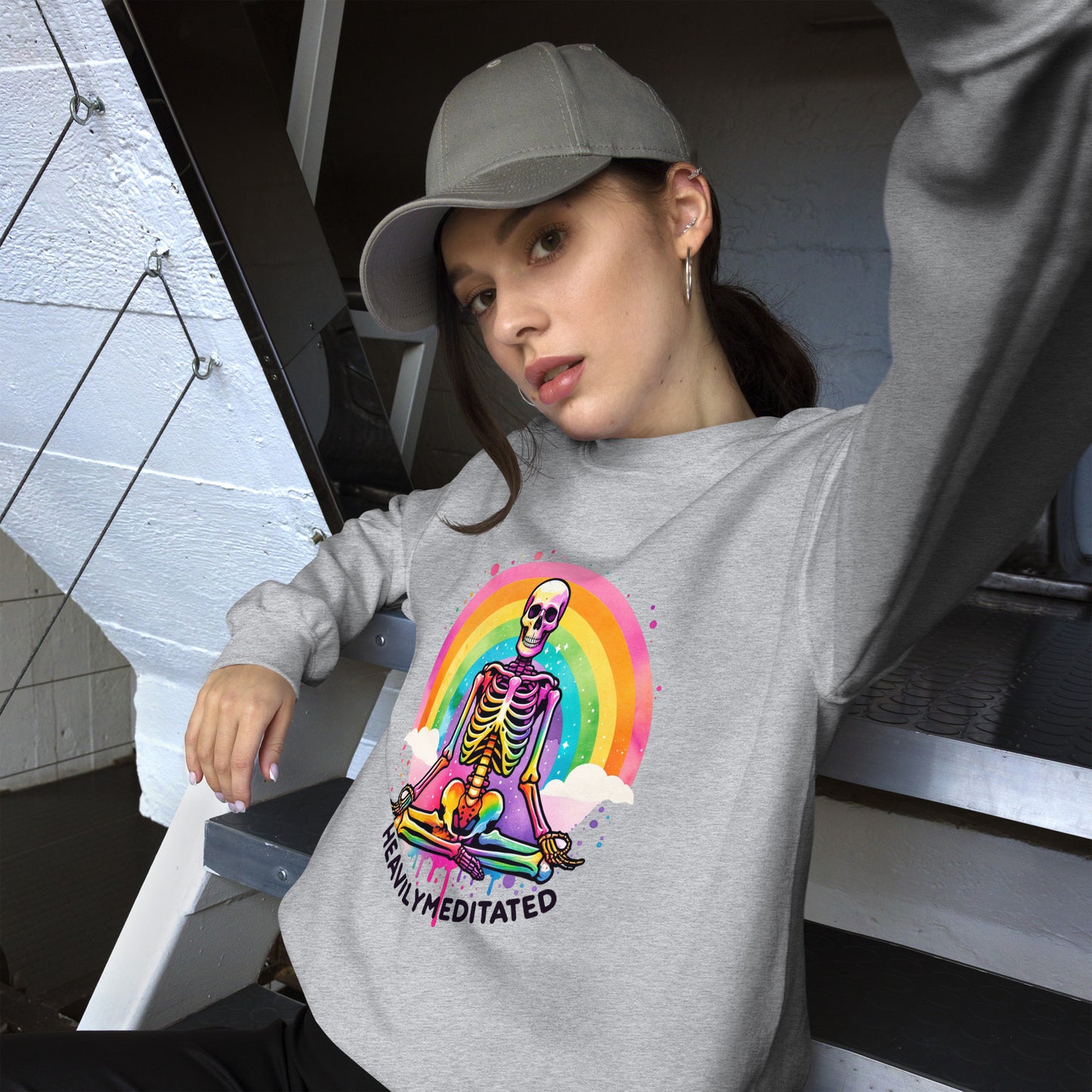 Heavily Meditated Unisex Sweatshirt - Eva Jean & Co