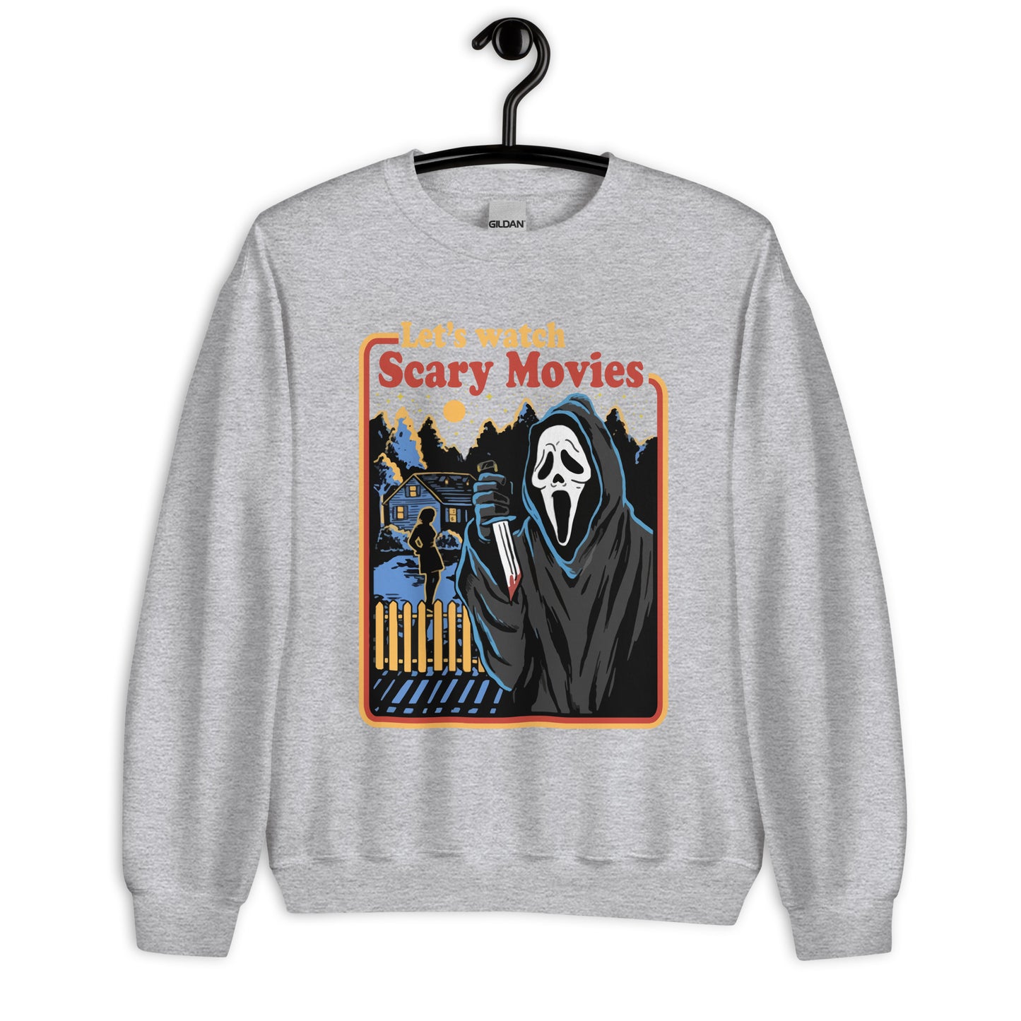 Scary Movies Ghostface Sweatshirt - Eva Jean & Co