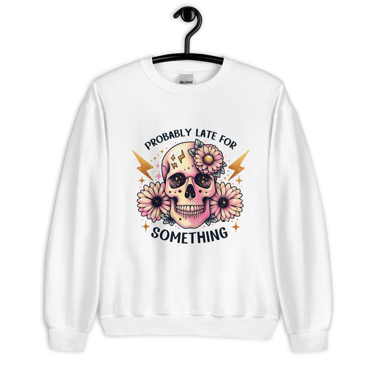 Late Skelly Sweatshirt - Eva Jean & Co