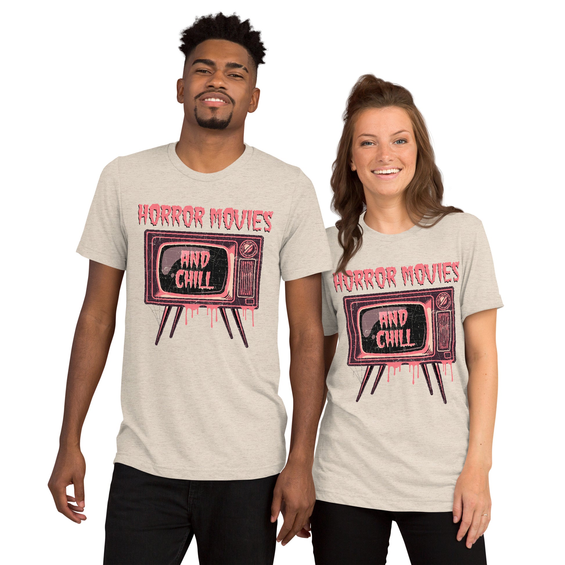 Horror Movie  & Chill Vintage Tee - Eva Jean & Co