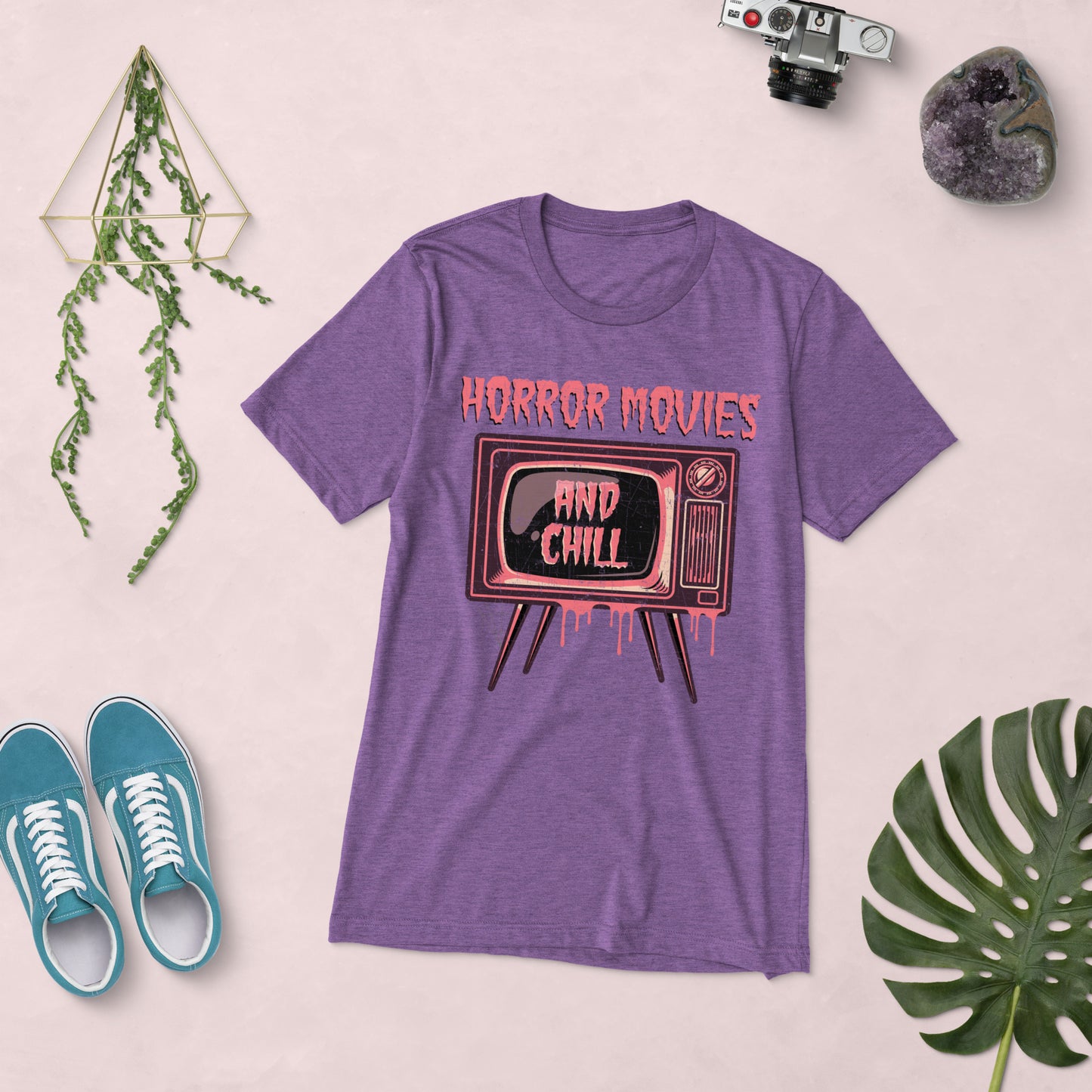 Horror Movie  & Chill Vintage Tee - Eva Jean & Co