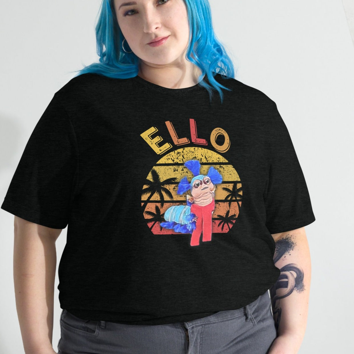 ello work labyrinth tshirt horror movie bugg retro movie fan shirt eva jean and co