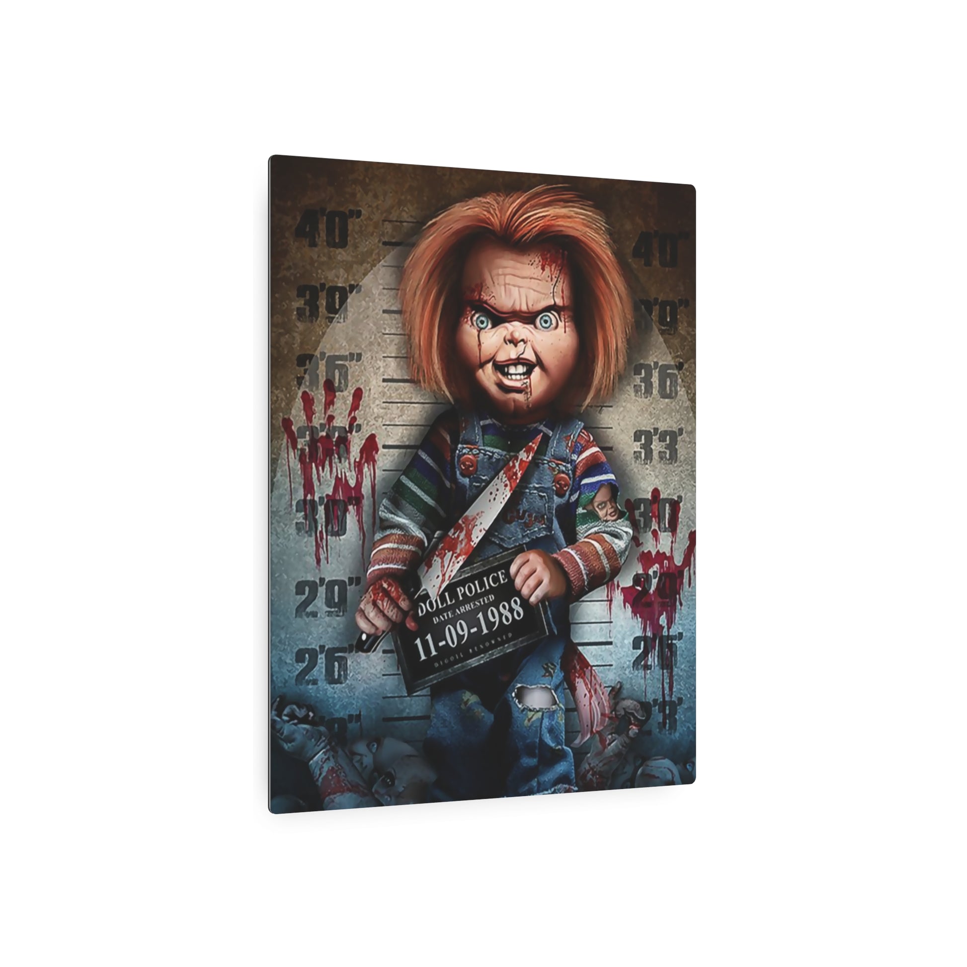 Chucky Metal Art Sign - Eva Jean & Co